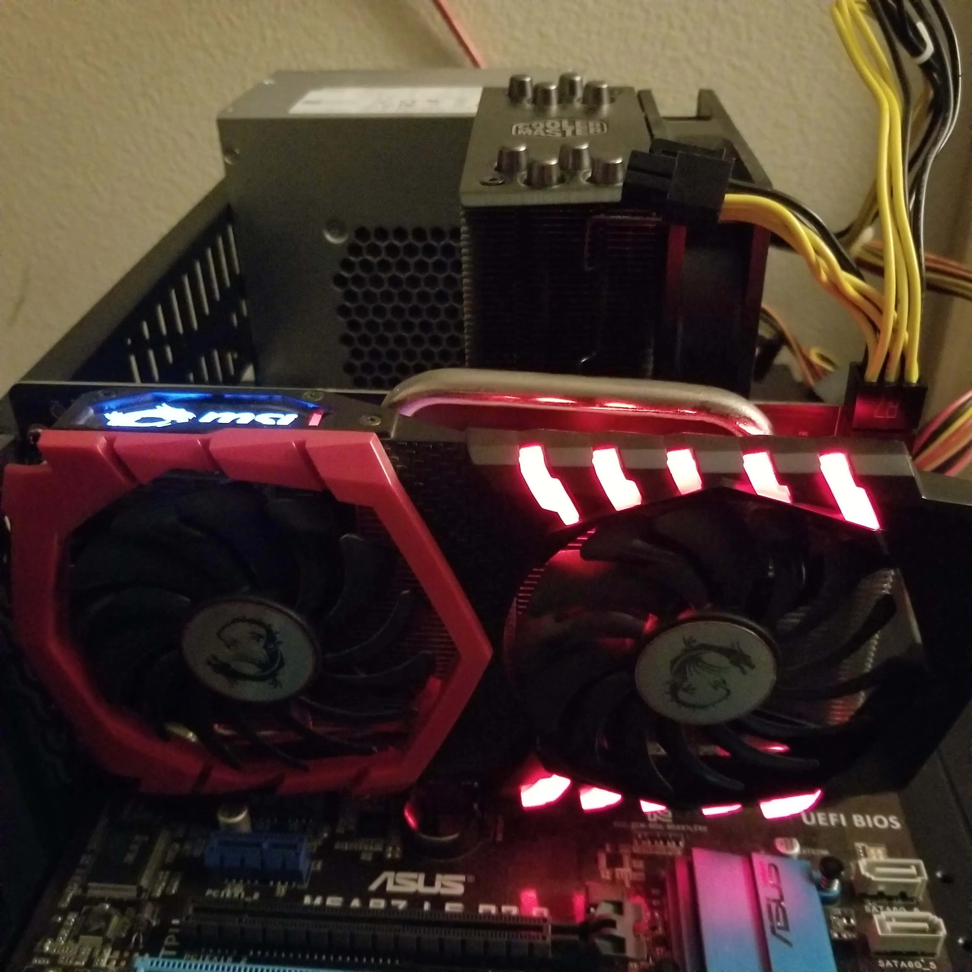 MSI NVIDIA GeForce GTX 1050 TI 4GB GDDR5 Graphics Card