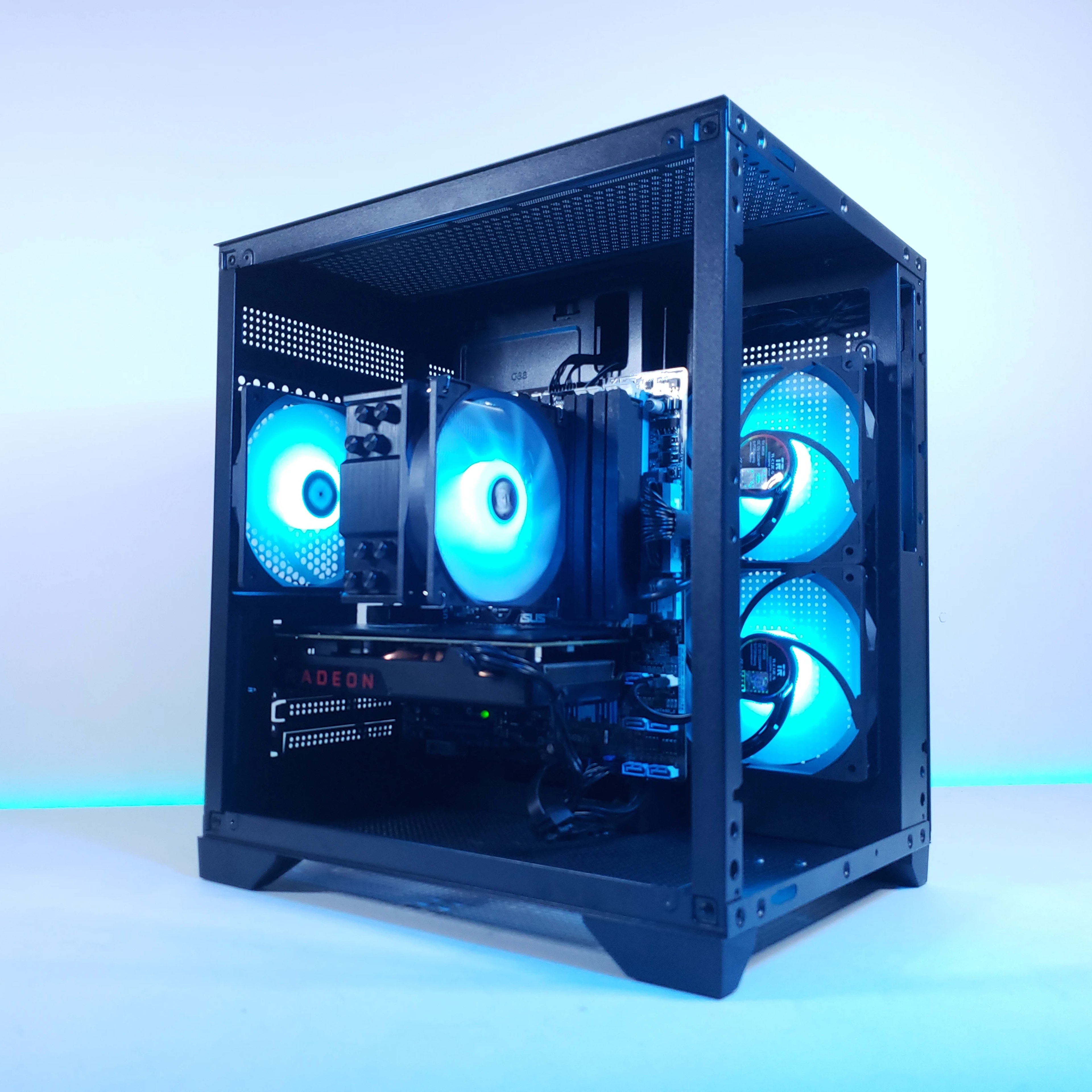 i7 Baller Gaming PC Black | ⚙️RX580 | Brand New ✨ |