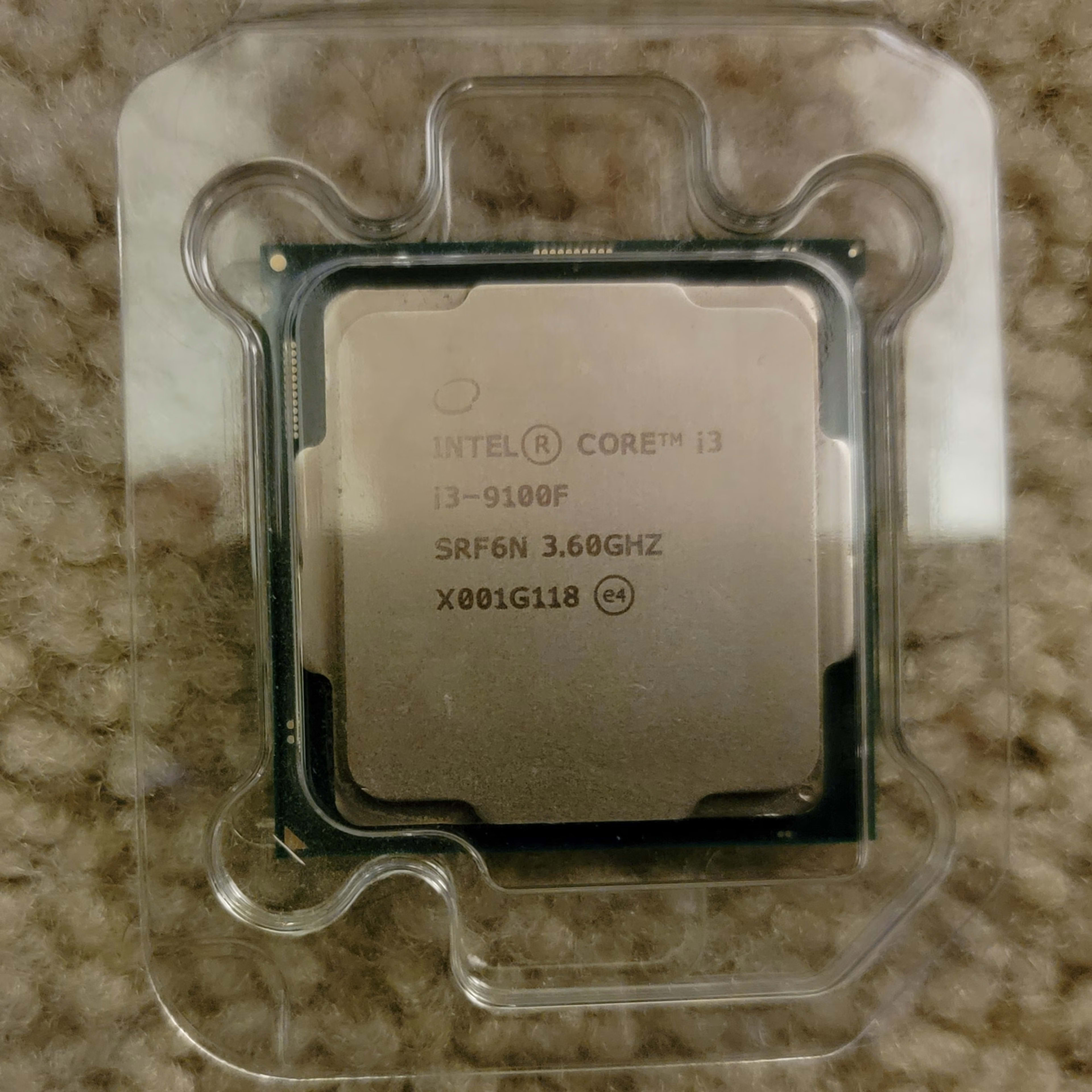 Intel Core i3-9100F Quad-Core LGA1151 Socket Excellent Condition With  Cooler and Original Box | Jawa