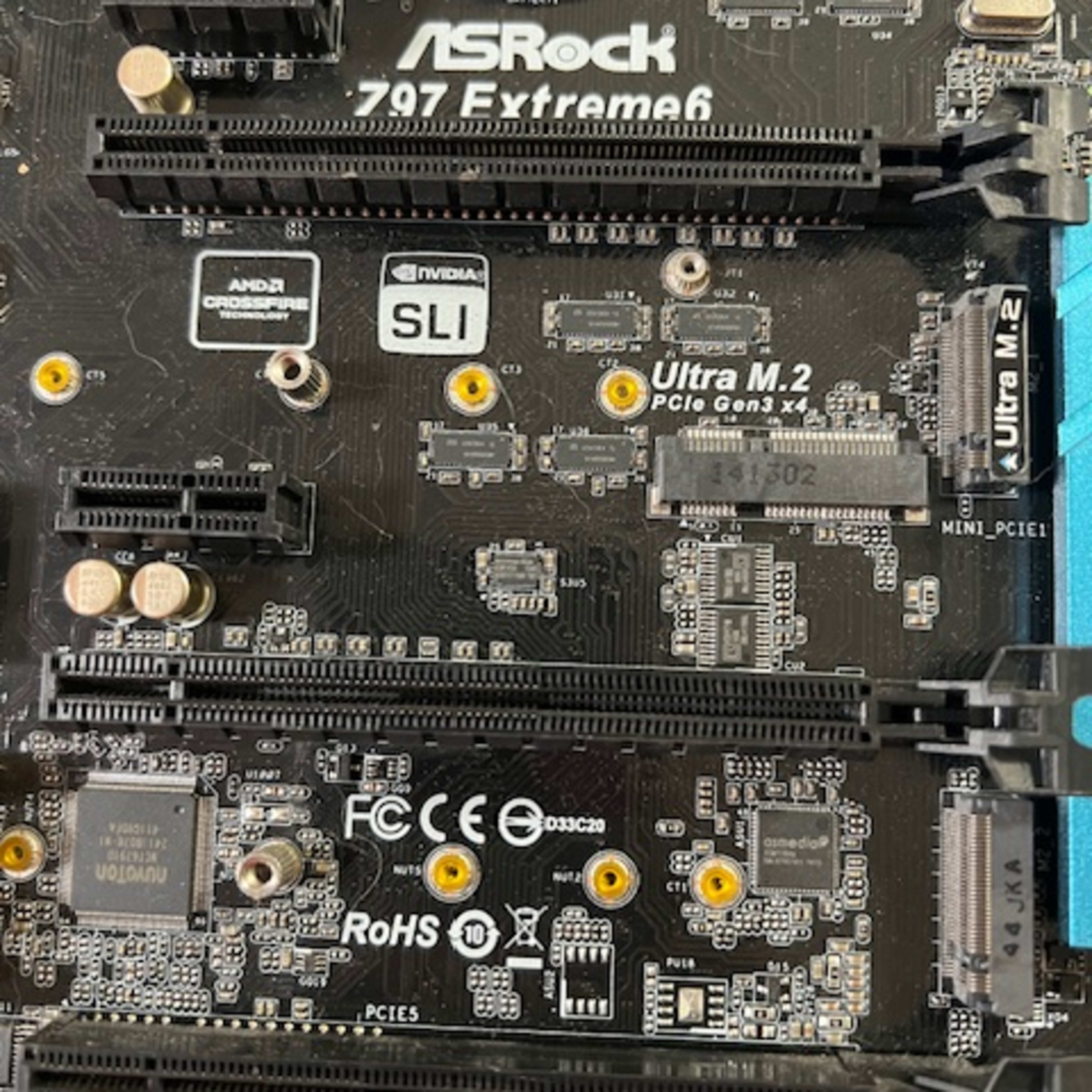 ASRock Z97 Extreme6 LGA 1150 Intel Z97 HDMI SATA 6Gb/s USB 3.0 ATX Intel  Motherboard | Jawa