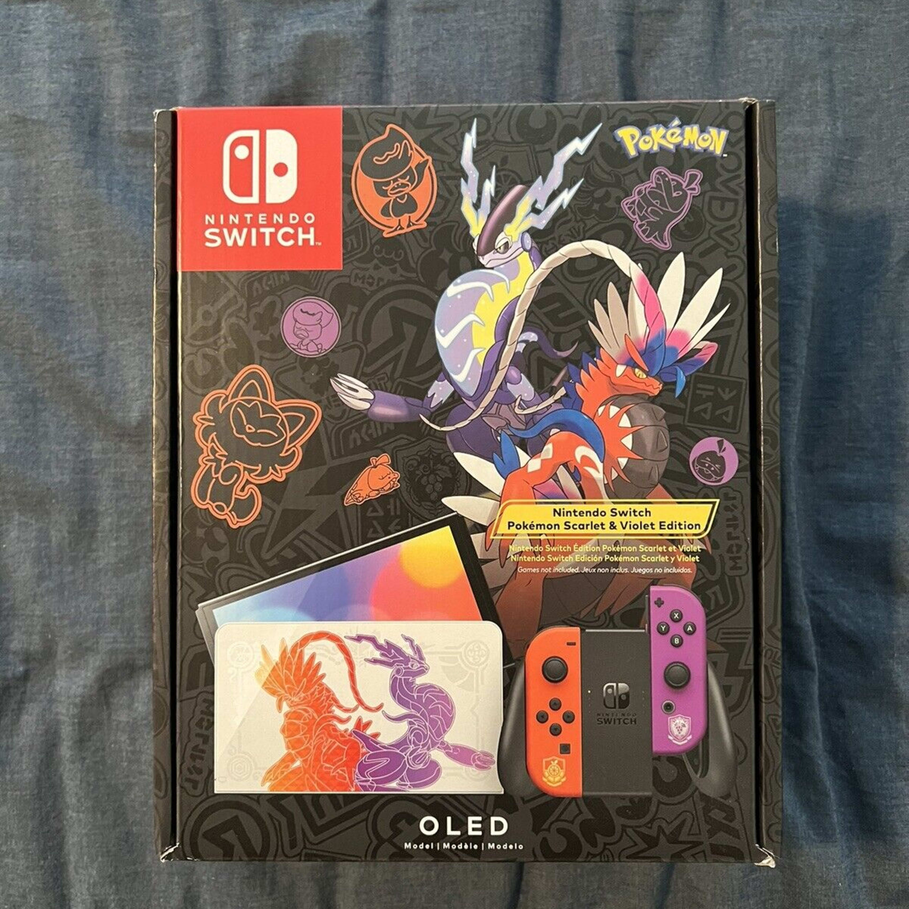 Nintendo Switch (OLED Model) HEG-001 Pokémon Scarlet & Violet