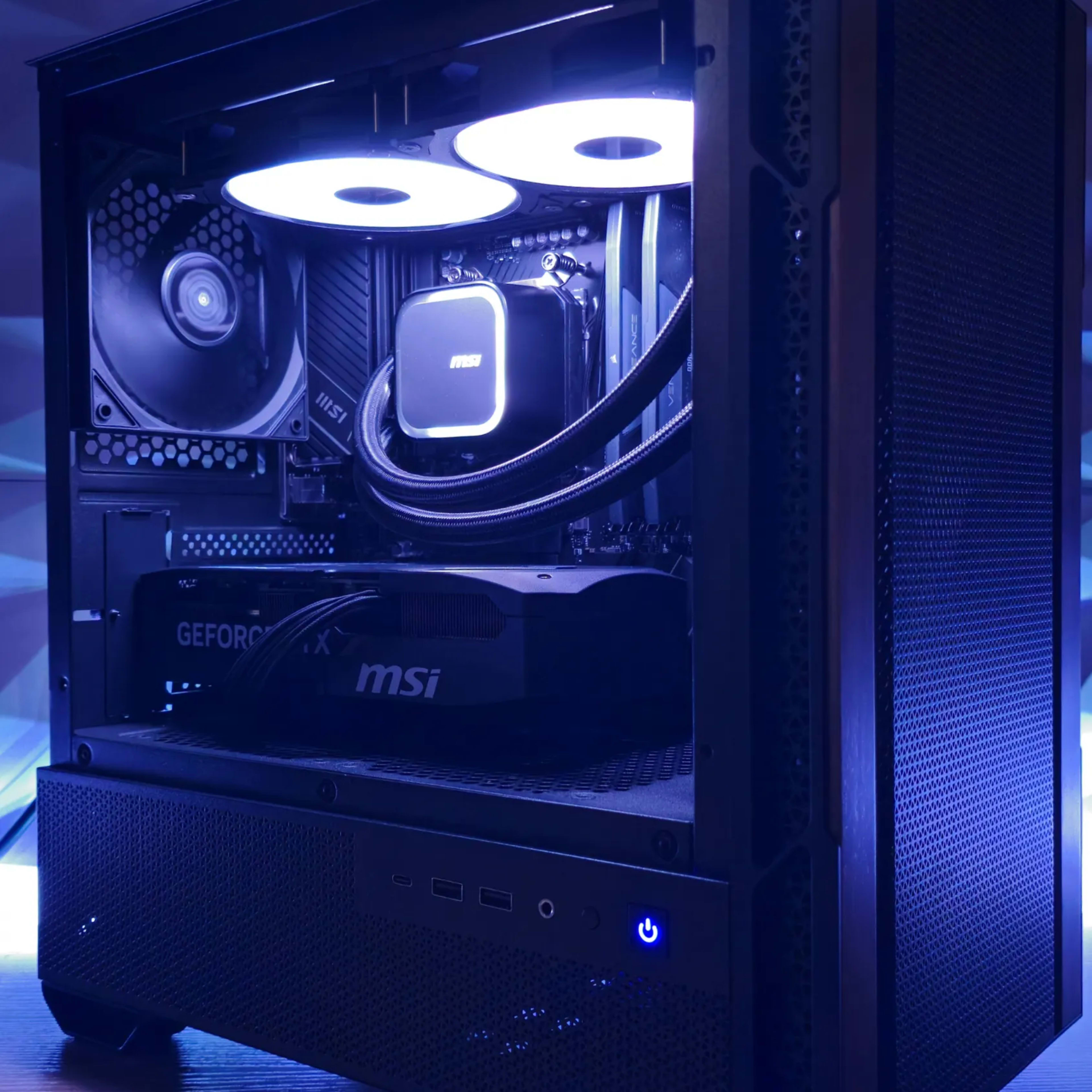 New GeForce RTX 5070 with AMD Ryzen 7600x 32GB DDR5 RAM WiFi New GeForce RTX 5070 with AMD Ryzen 7600x 32GB DDR5 RAM WiFi