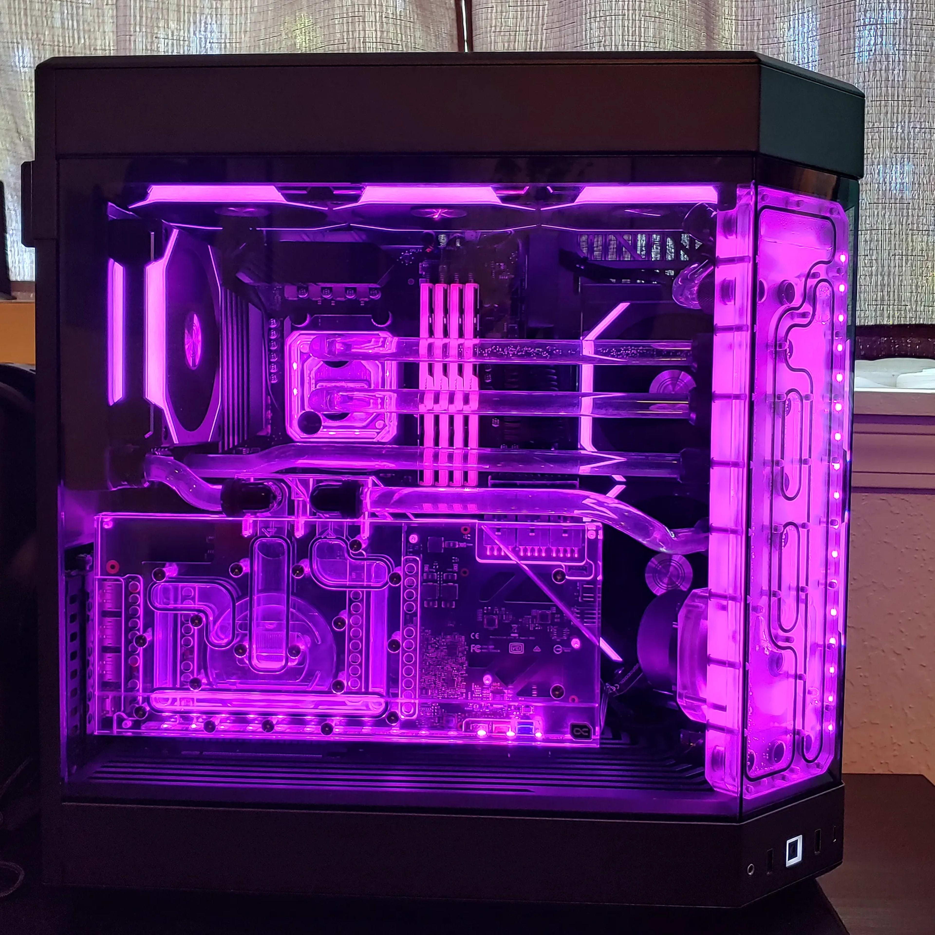 Custom y60 water cooled high end gaming PC!