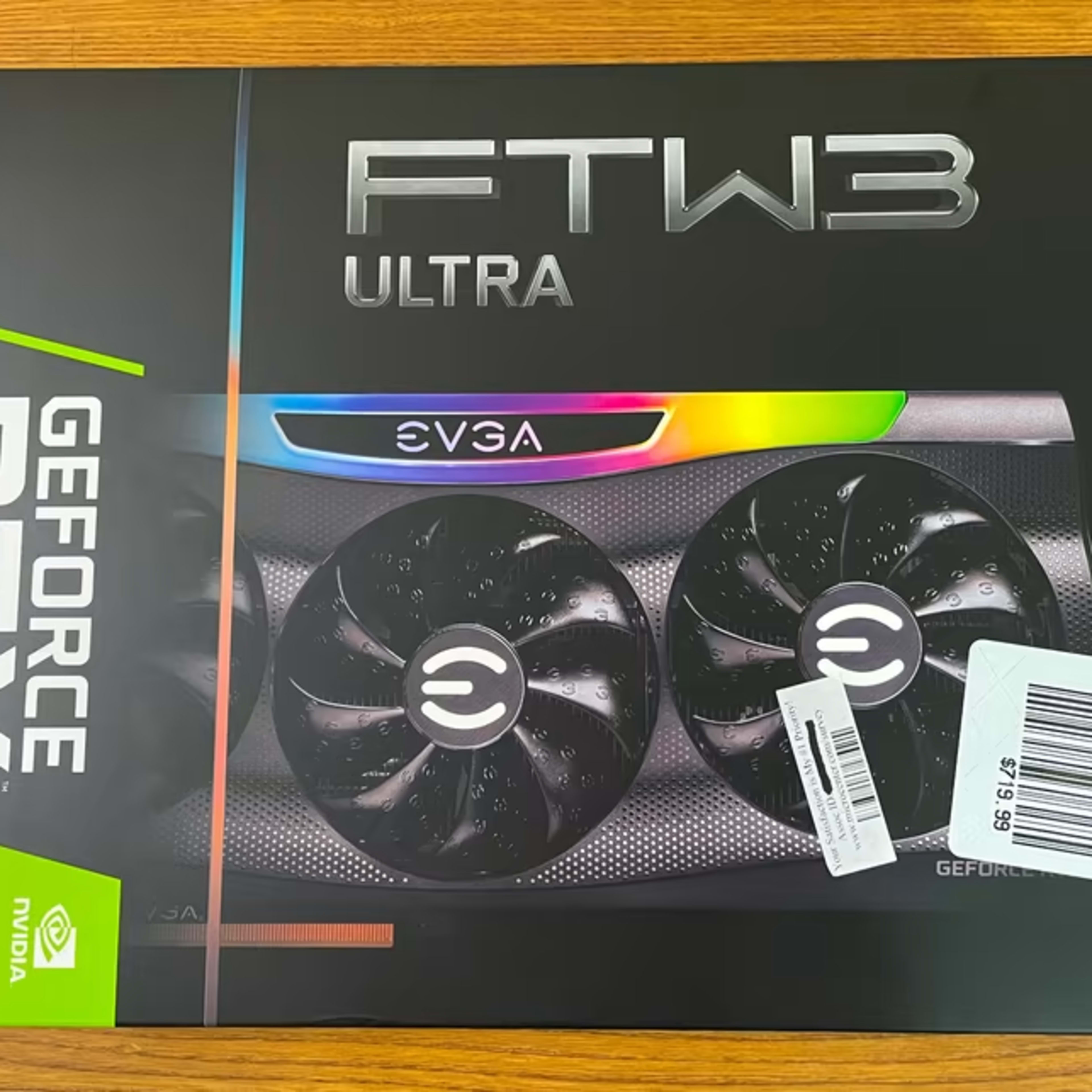 EVGA RTX 3070 FTW 3 8GB GPU