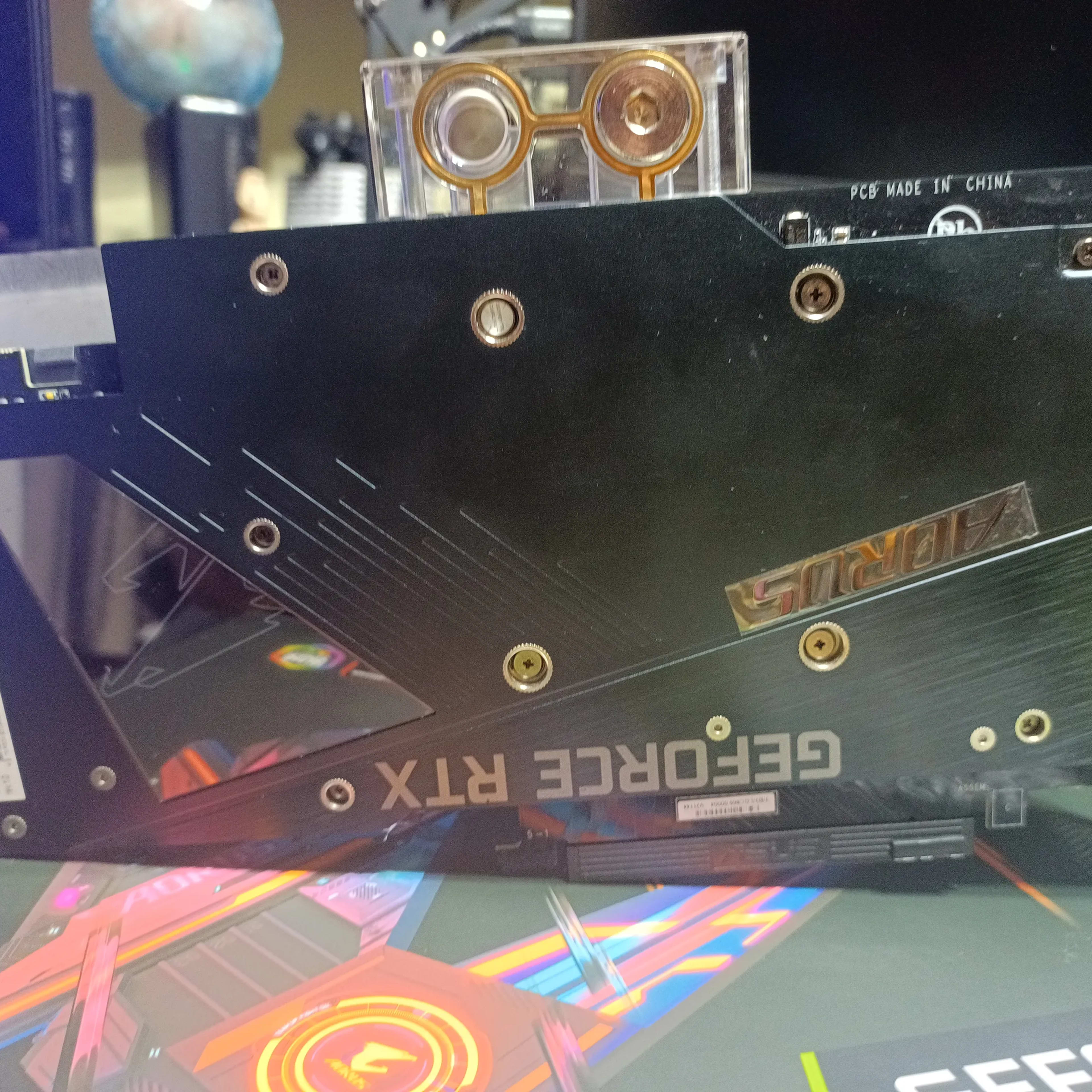 Gigabyte Aorus Xtreme Waterforce RTX 3080 12GB Waterboard Card