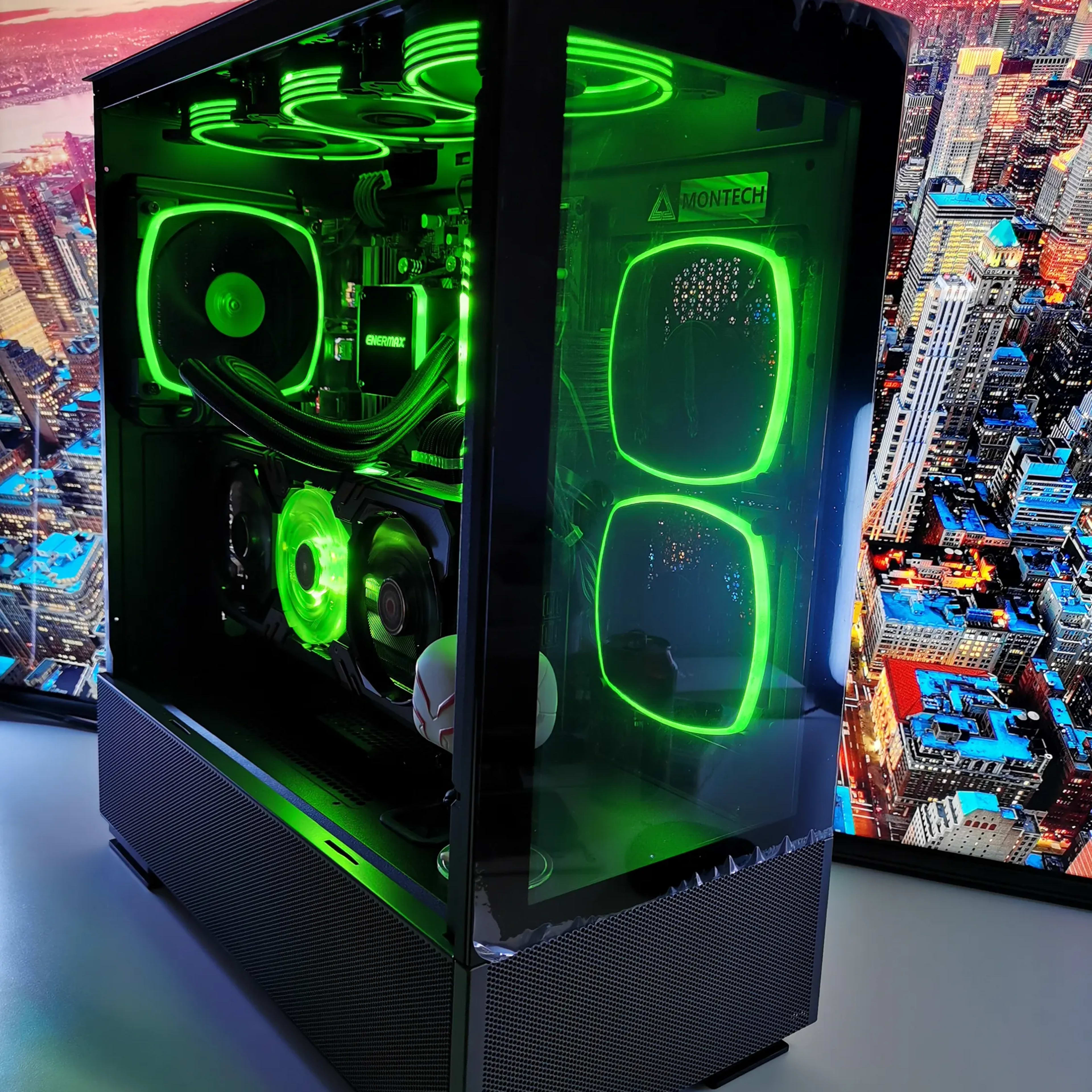 🕸️🕷️Spiderman🕸️🕷️-Gaming PC-AMD RX 6750 XT 12GB-AMD Ryzen 7 5700G  8-Core-32GB DDR4-1TB NVME | Jawa