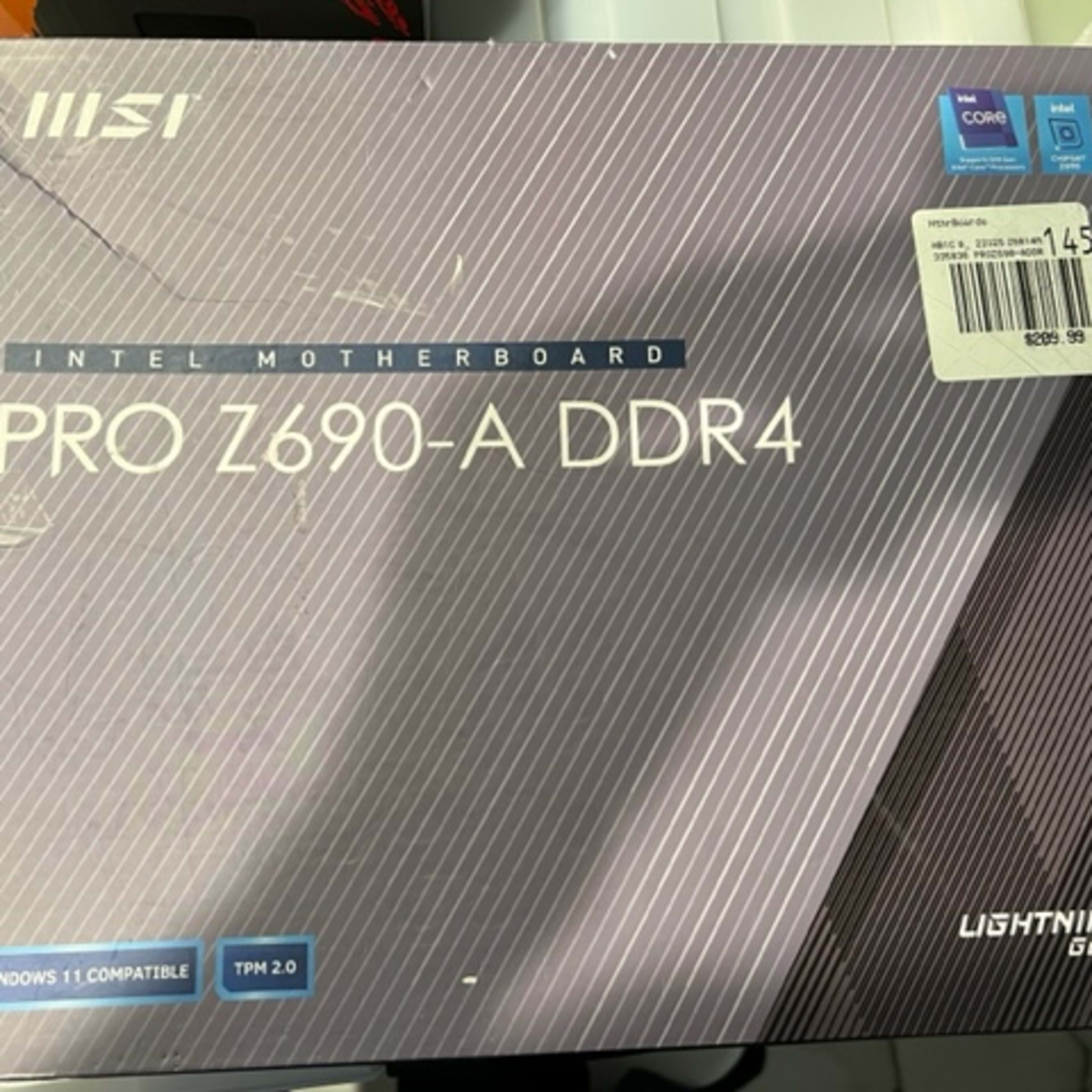 MSI PRO Z690-A DDR4 Socket LGA 1700 USB 3.2 Intel Motherboard