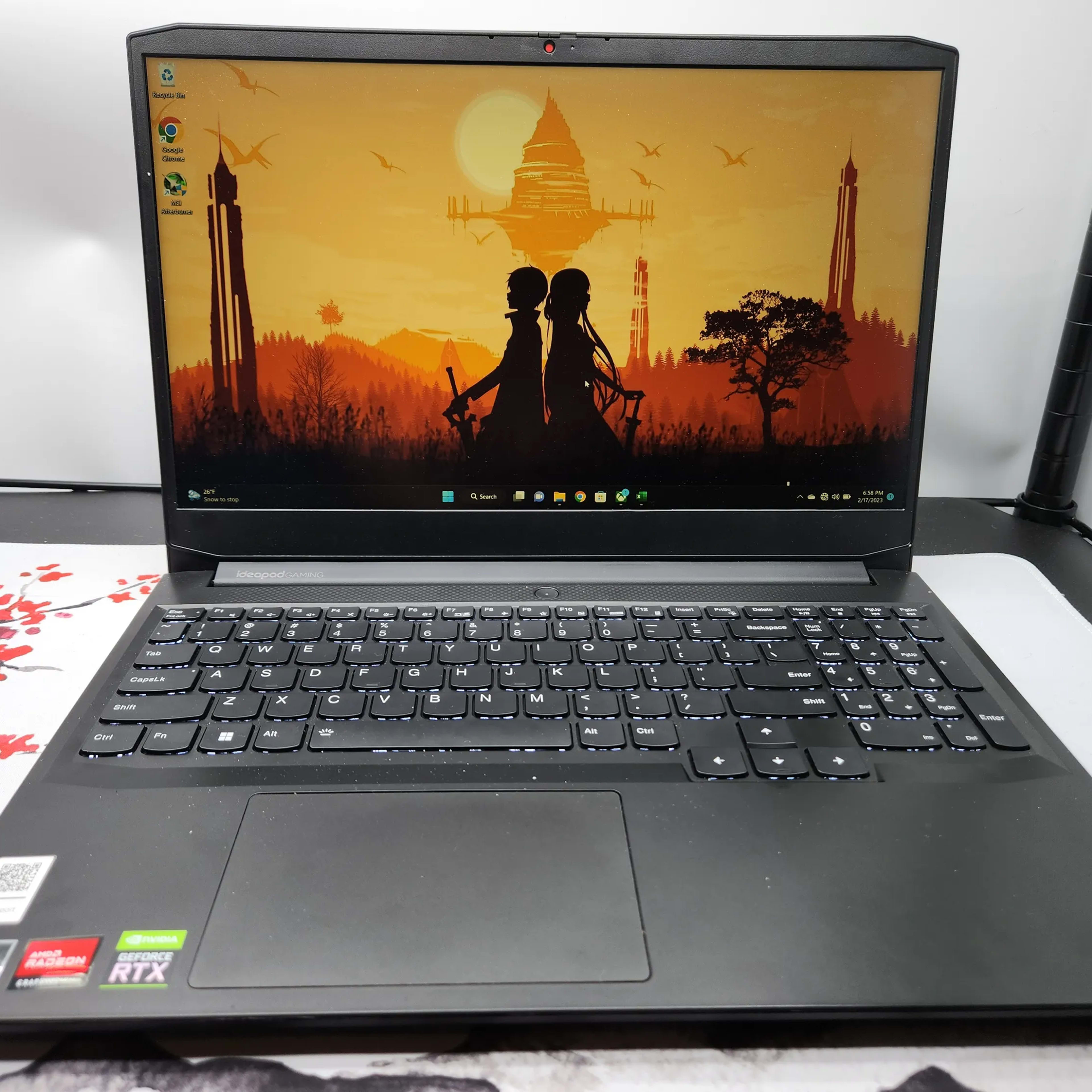 Lenovo Ideapad Gaming 3 15.6" FHD Laptop - Ryzen 5 5600H/ 16GB DDR4/ 512GB SSD/ RTX3050 