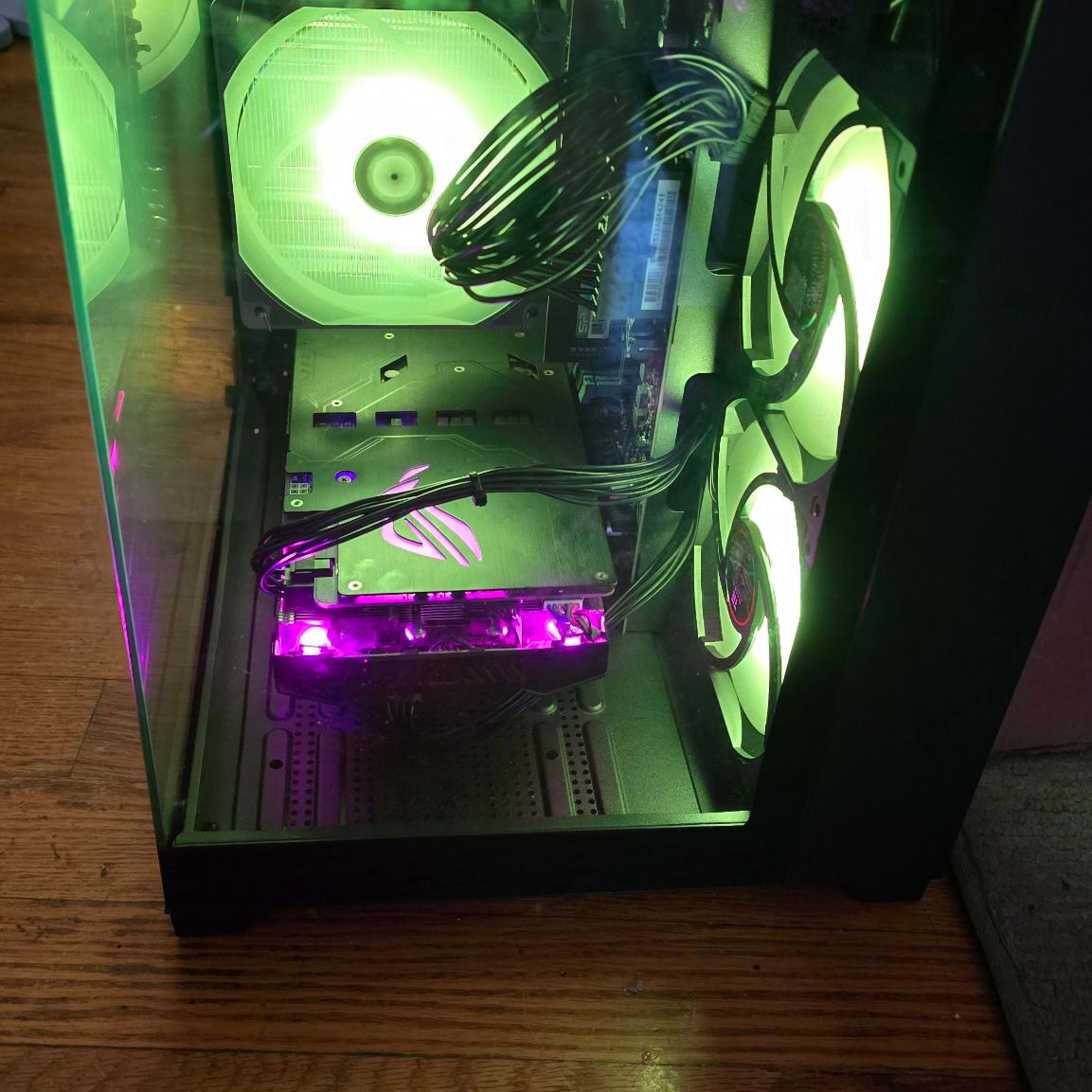Entry Level Gaming PC With RGB Used With Some New Parts