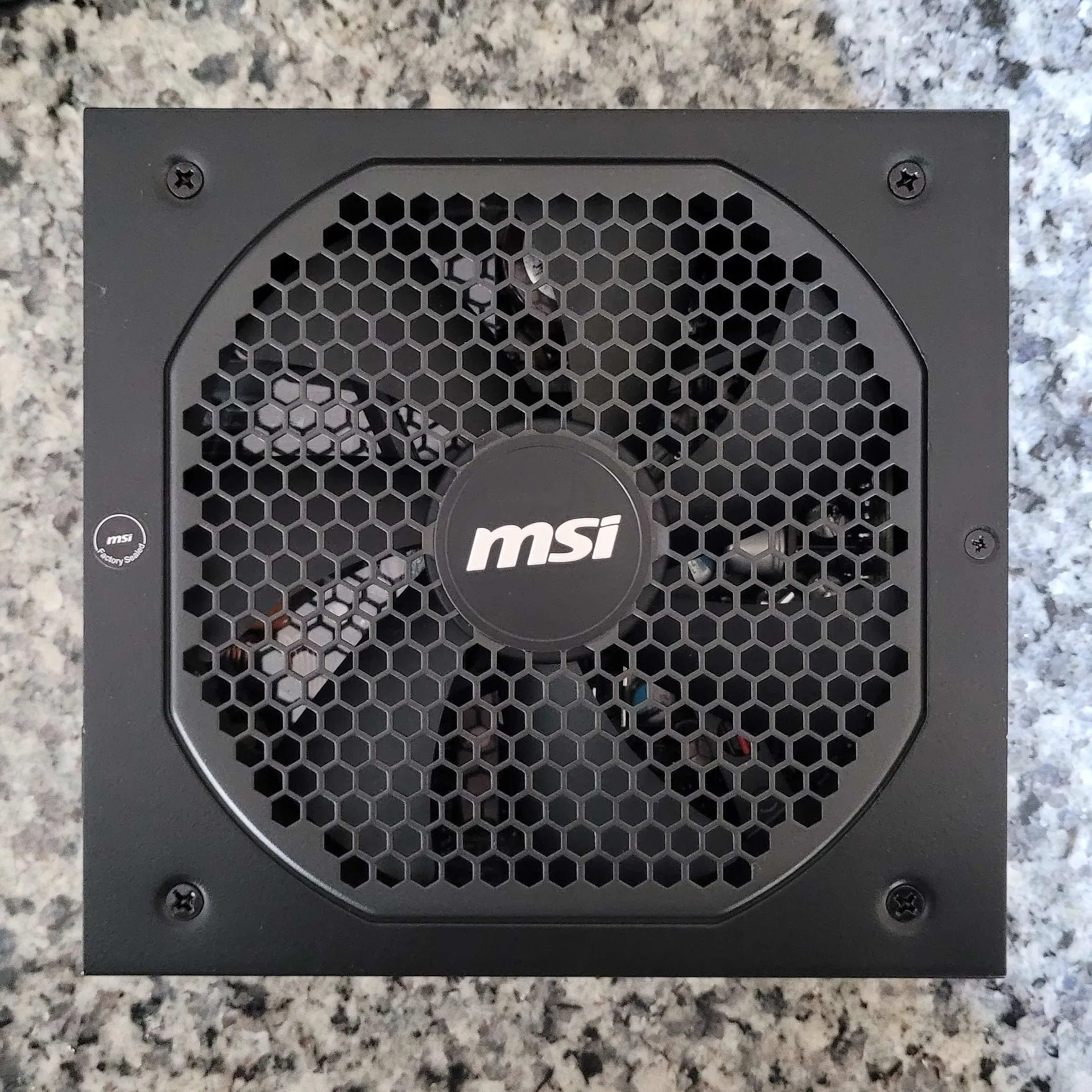 2 Month Used - MSI MPG A650GF Gaming Power Supply - Full Modular - 80 PLUS Gold Certified
