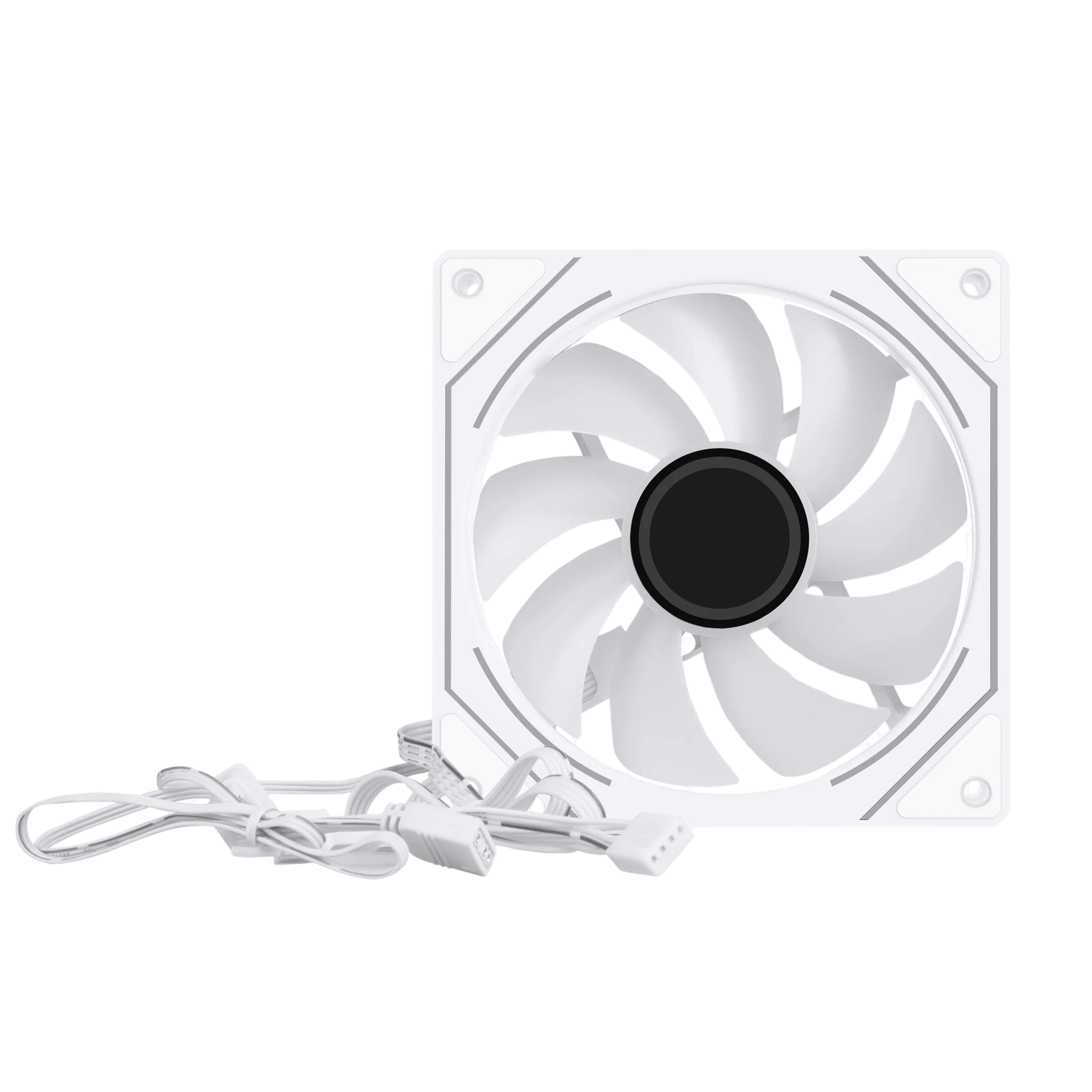 SEGOTEP 🪞HB12🪞 | WHITE CASE FAN | 120MM | PWM | ARGB | INFINITE MIRROR REFLECTION