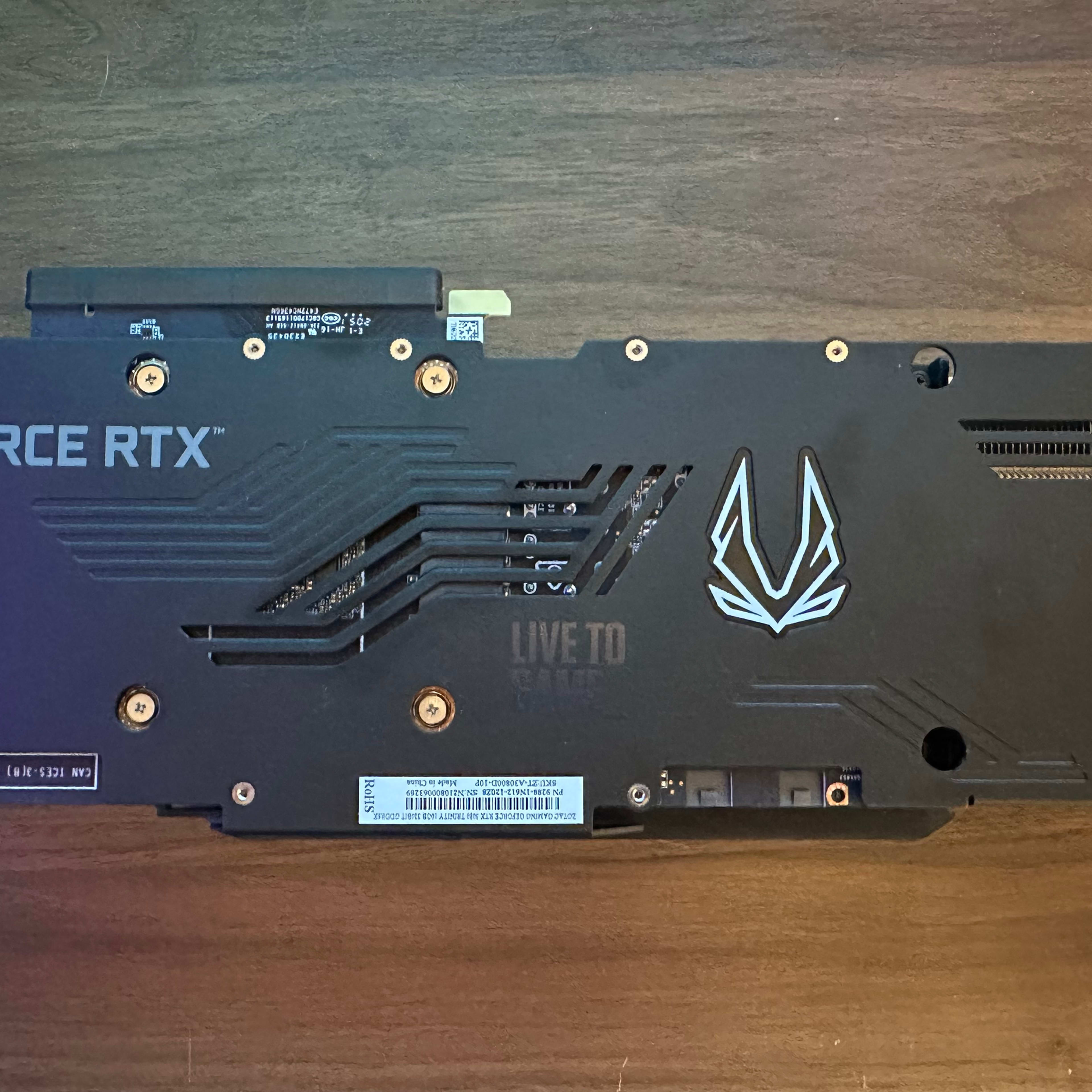 Zotac RTX 3080 Trinity 10GB | Jawa