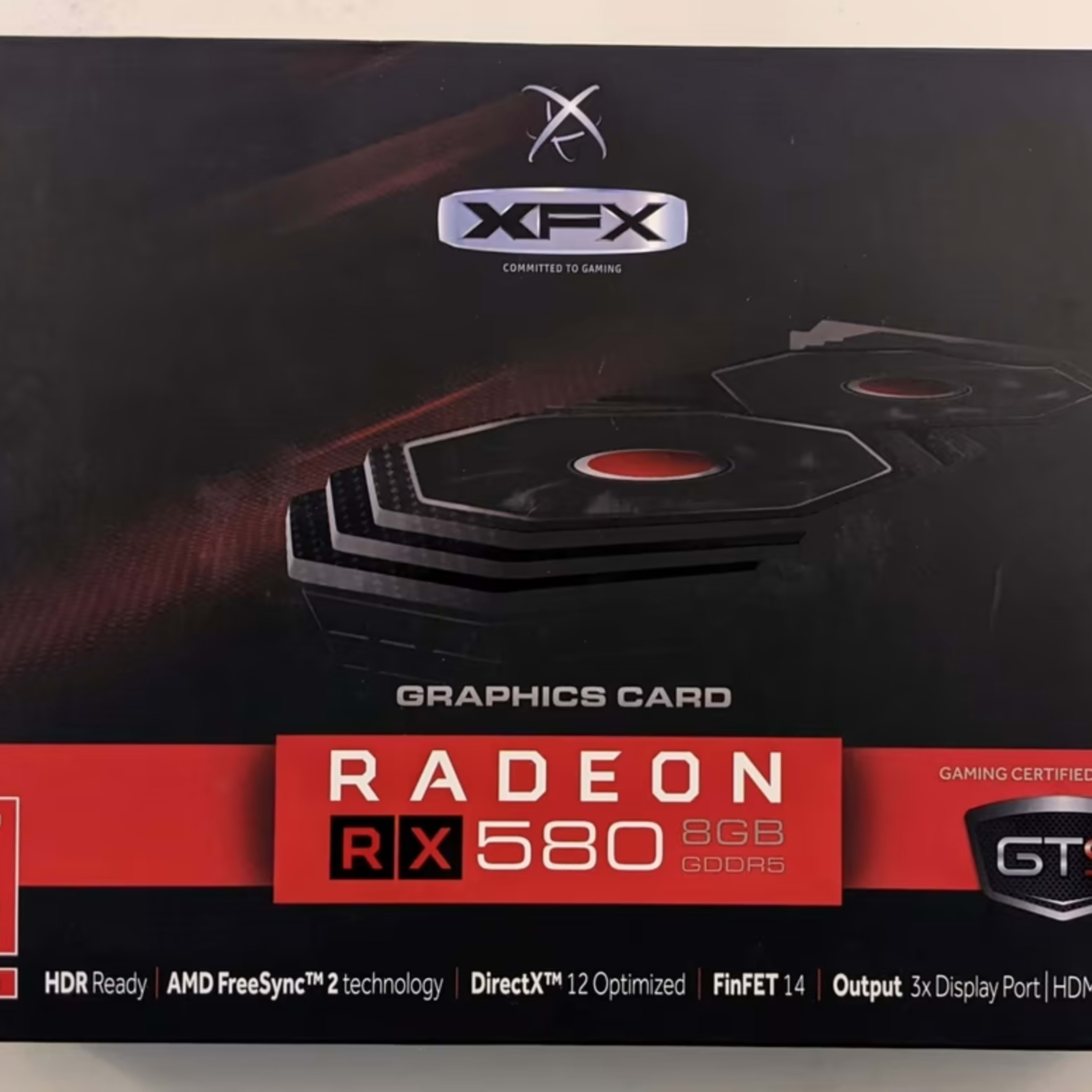 XFX Radeon RX 580 GTS XXX Edition 1386MHz OC+, 8GB GDDR5, 3xDP HDMI DVI (RX-580P8DFD6)