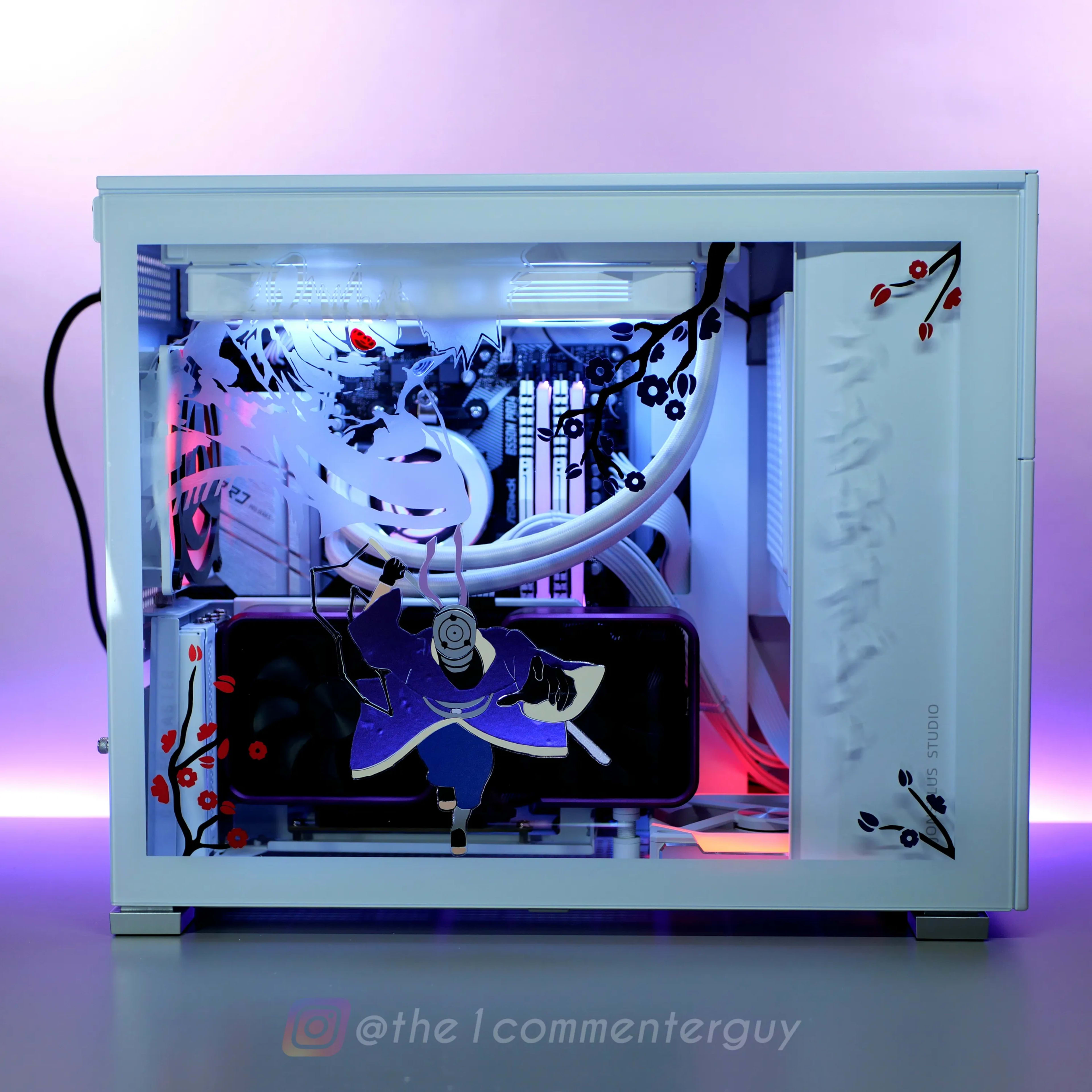 Obito theme PC build RESERVED COMMISSION