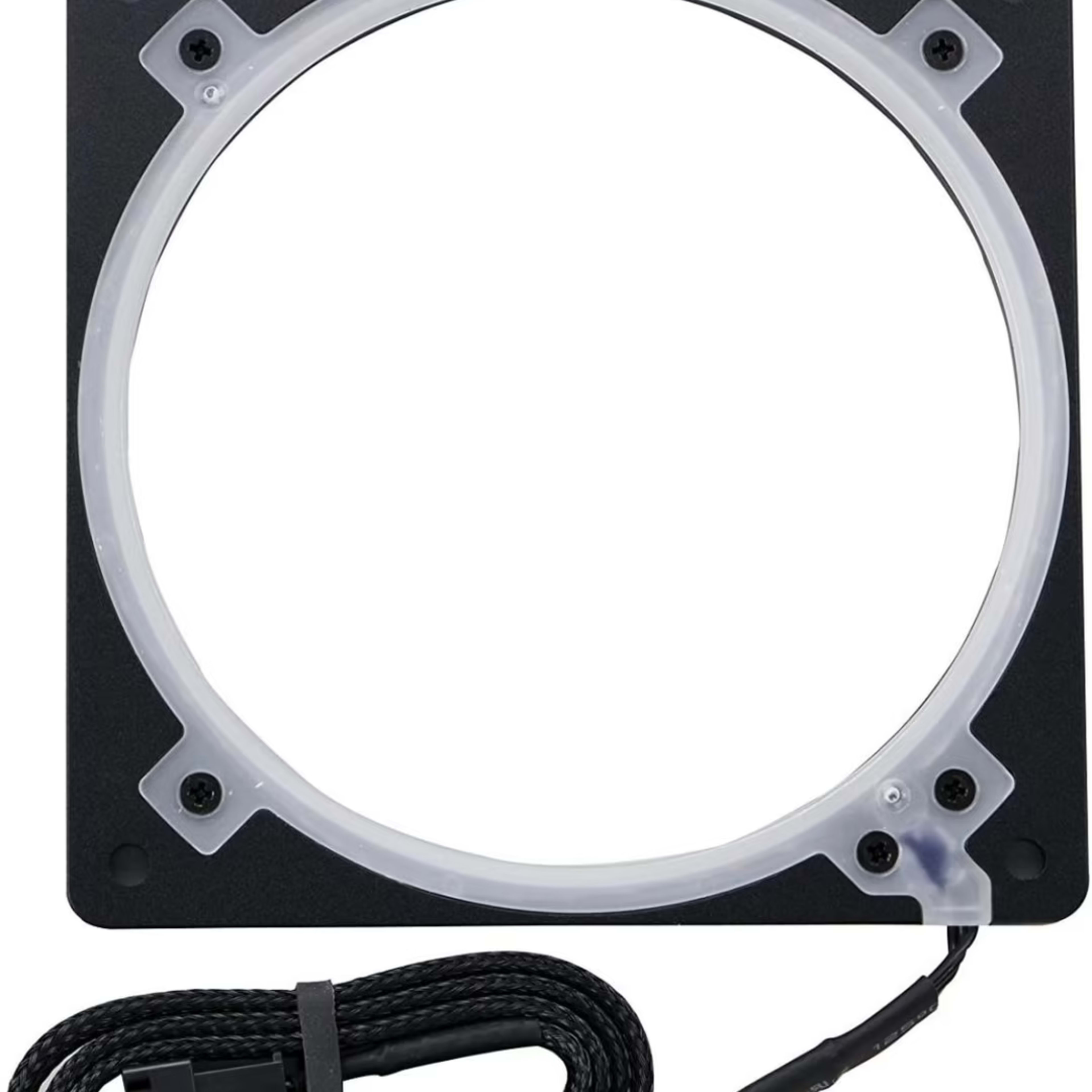 Phanteks Halos Lux Digital LED 120mm Fan Frame Alum, Black (Used, Like New)