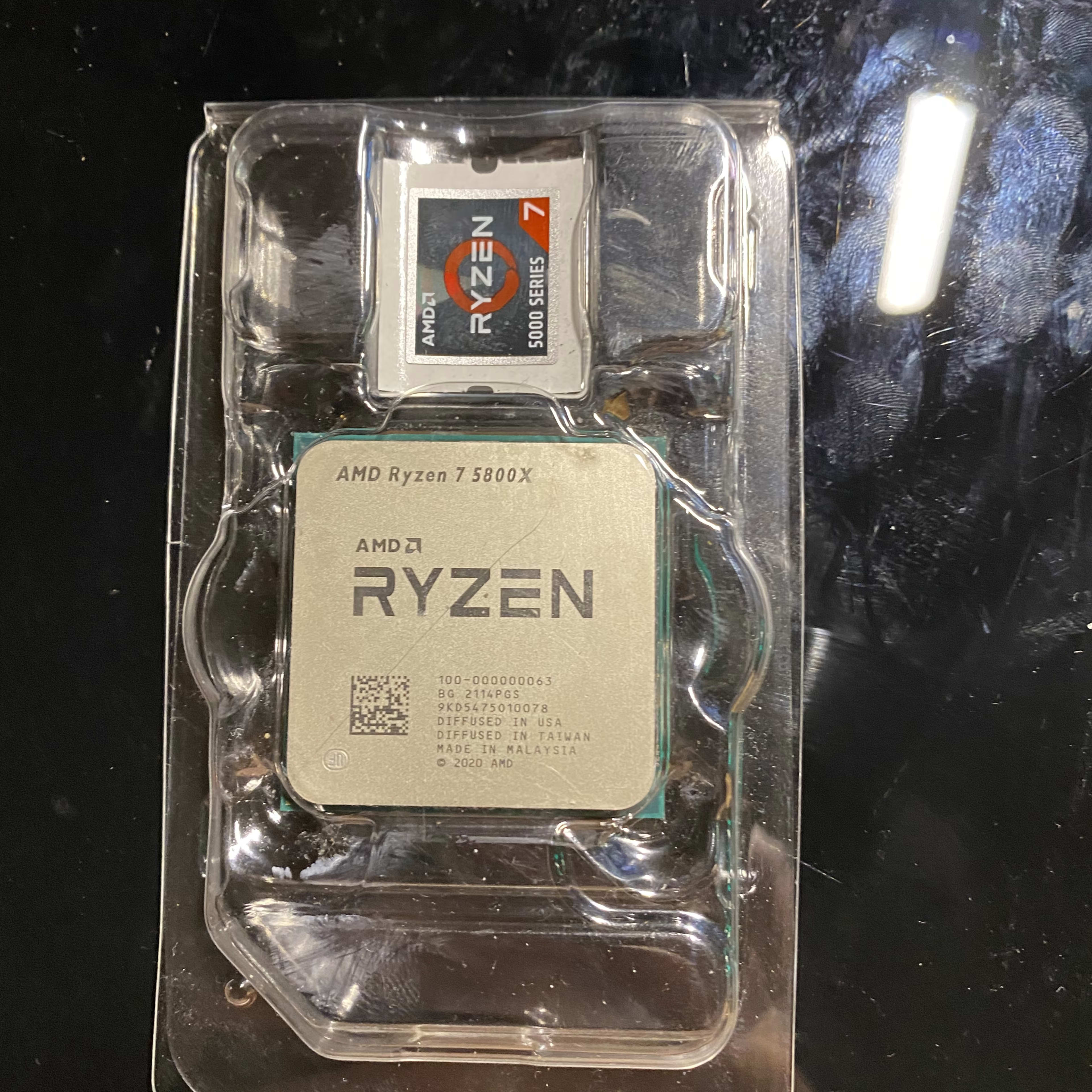 AMD Ryzen 7 5800X 8 Core AM4 CPU/Processor Box