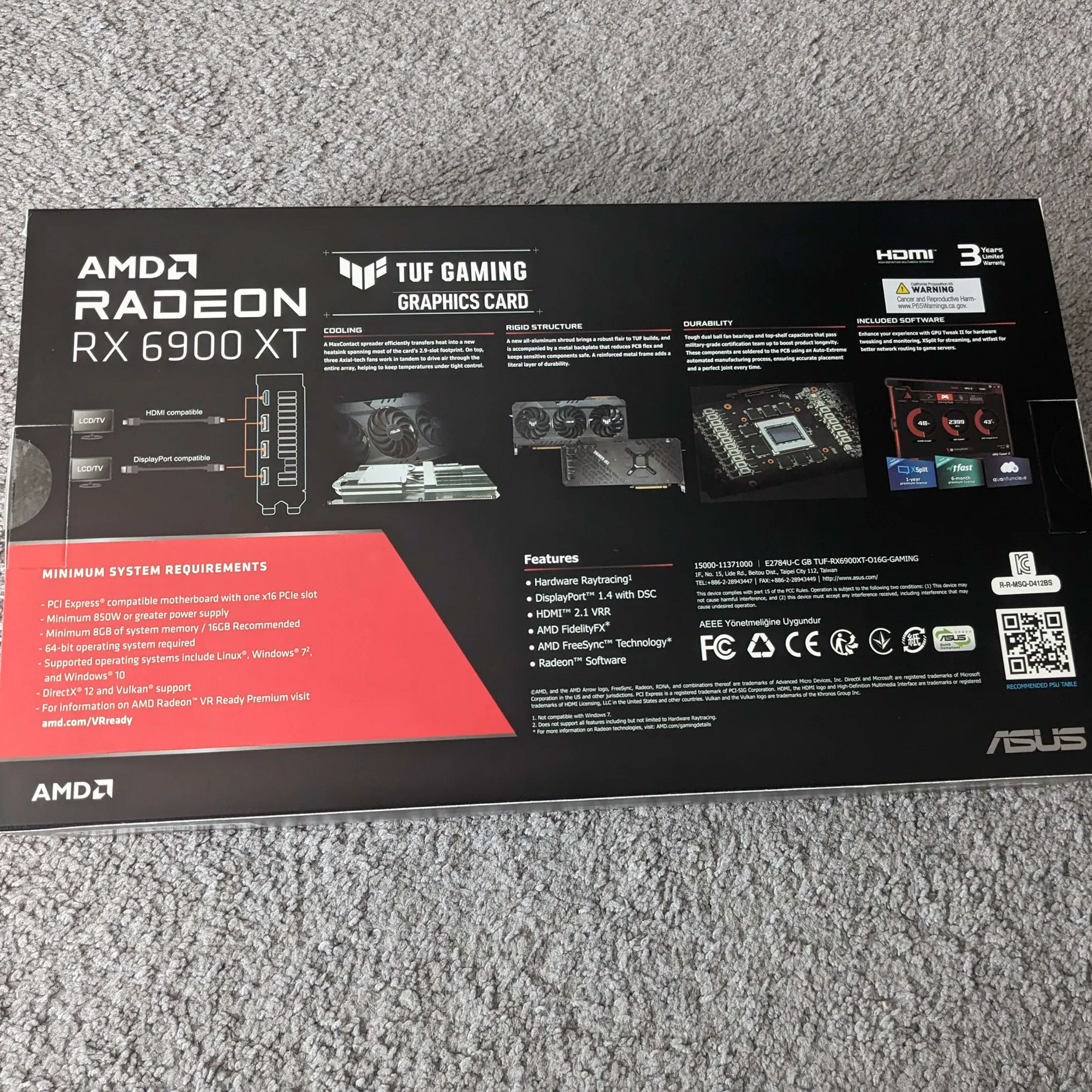 Asus TUF Radeon RX 6900 XT OC - AMD 6900XT GPU | Jawa