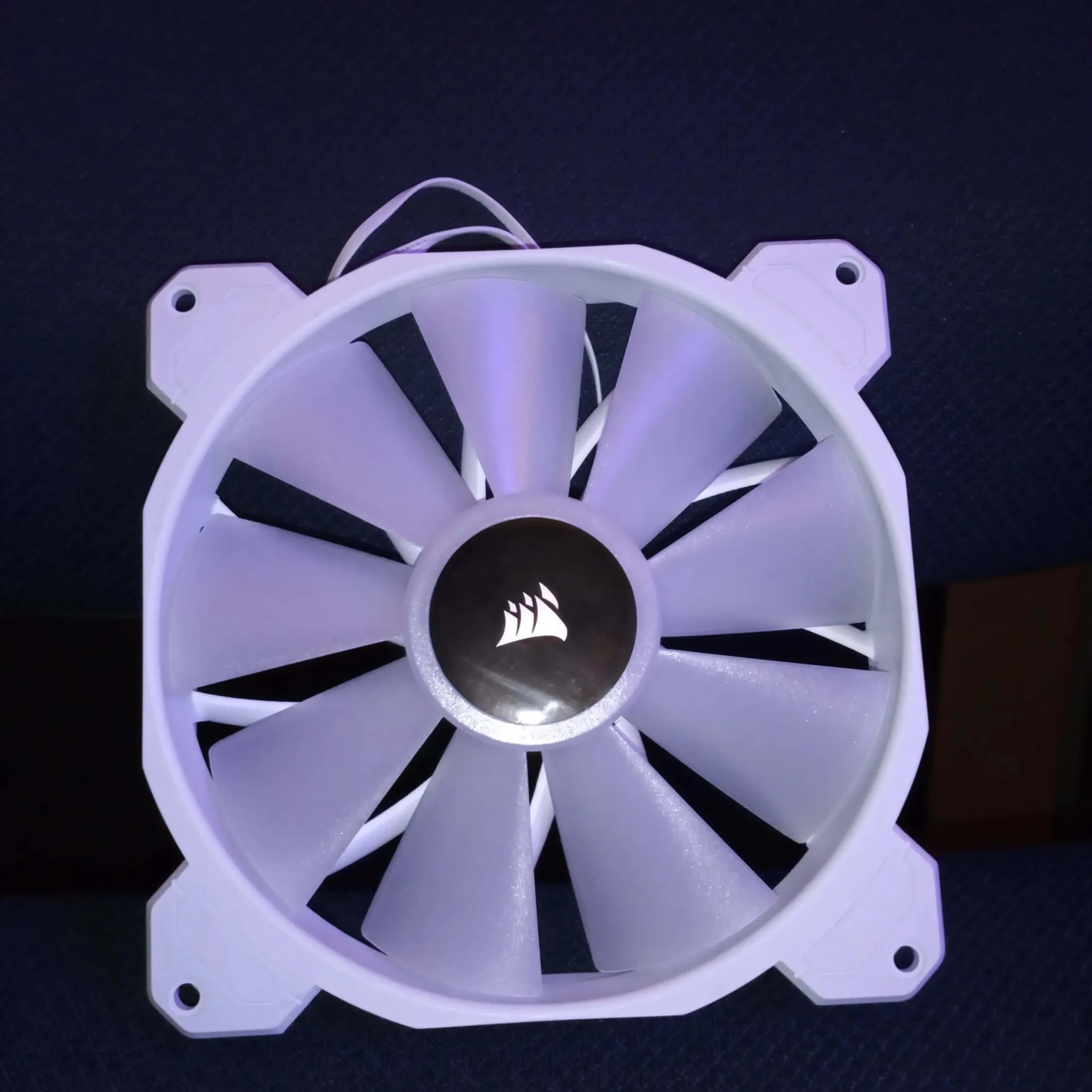 Dual Pack - Corsair iCUE SP140 RGB ELITE Performance 140mm White PWM Fans