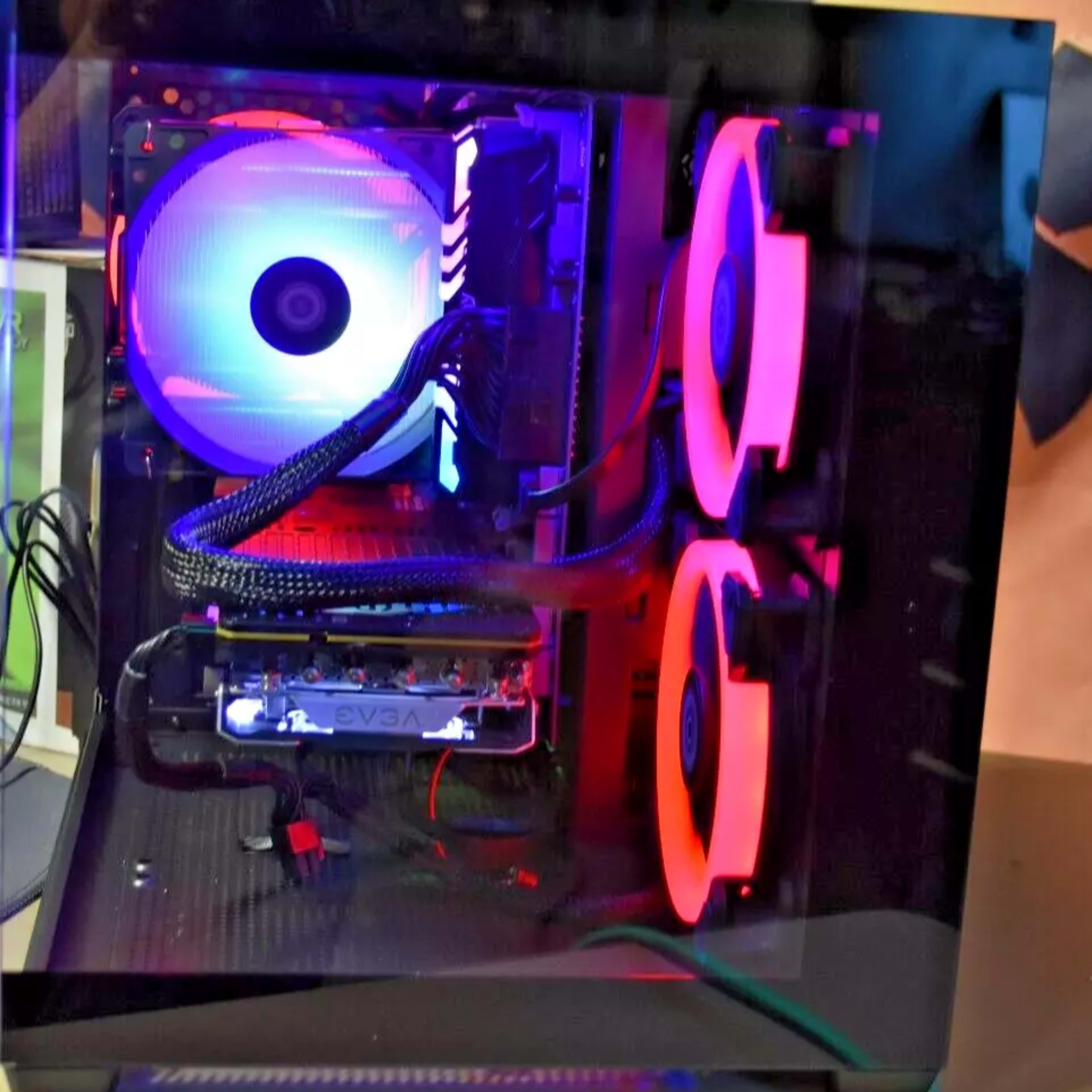 Gaming PC Intel I 5 9400 16 GB of RAM RGB GPU 1080 8 GB 1TB Gaming PC Intel I 5 9400 16 GB of RAM RGB GPU 1080 8 GB 1TB