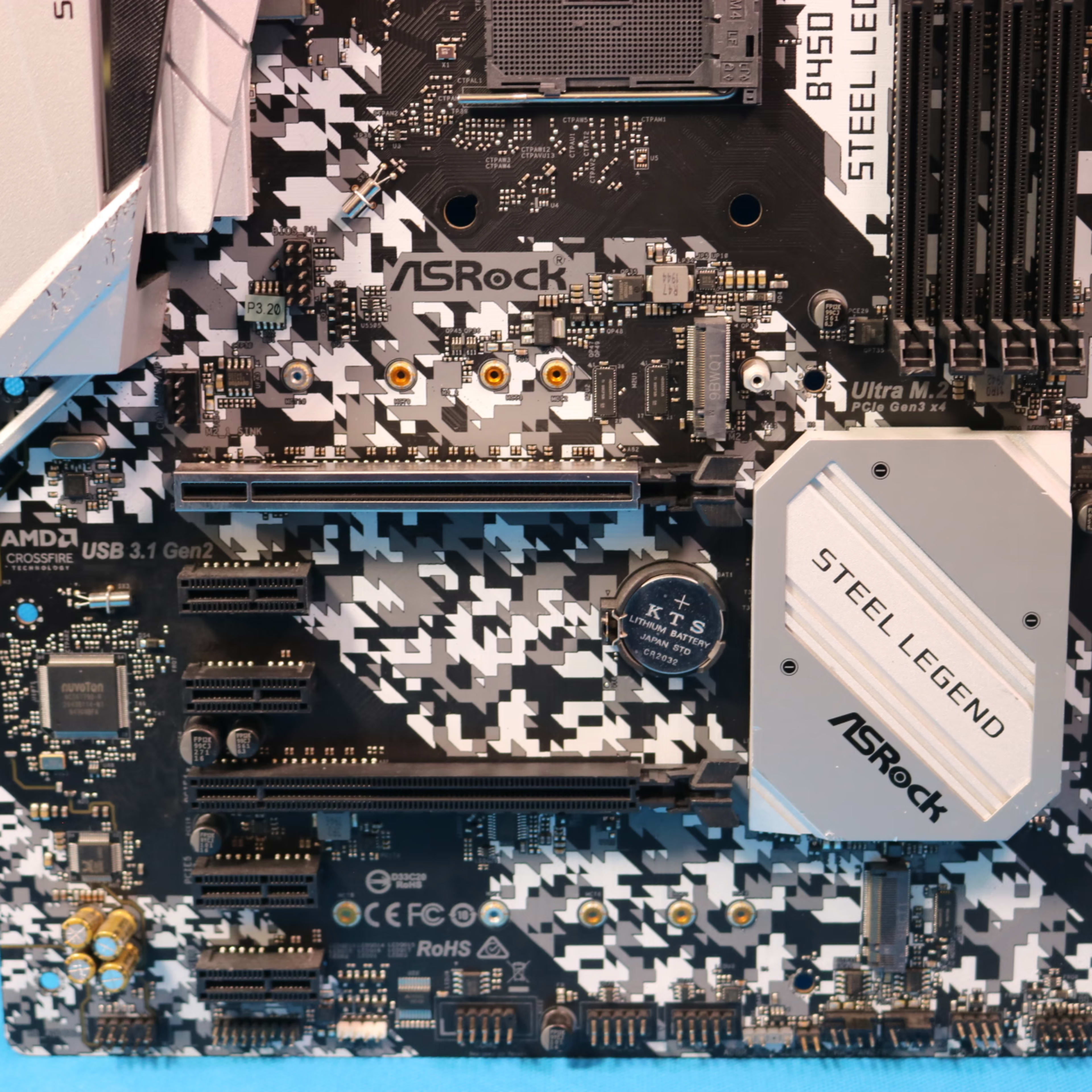 No I/O Shield* ASRock B450 Jawa Desktop Motherboard AM4 Socket DDR4 AMD | Legend Steel ATX