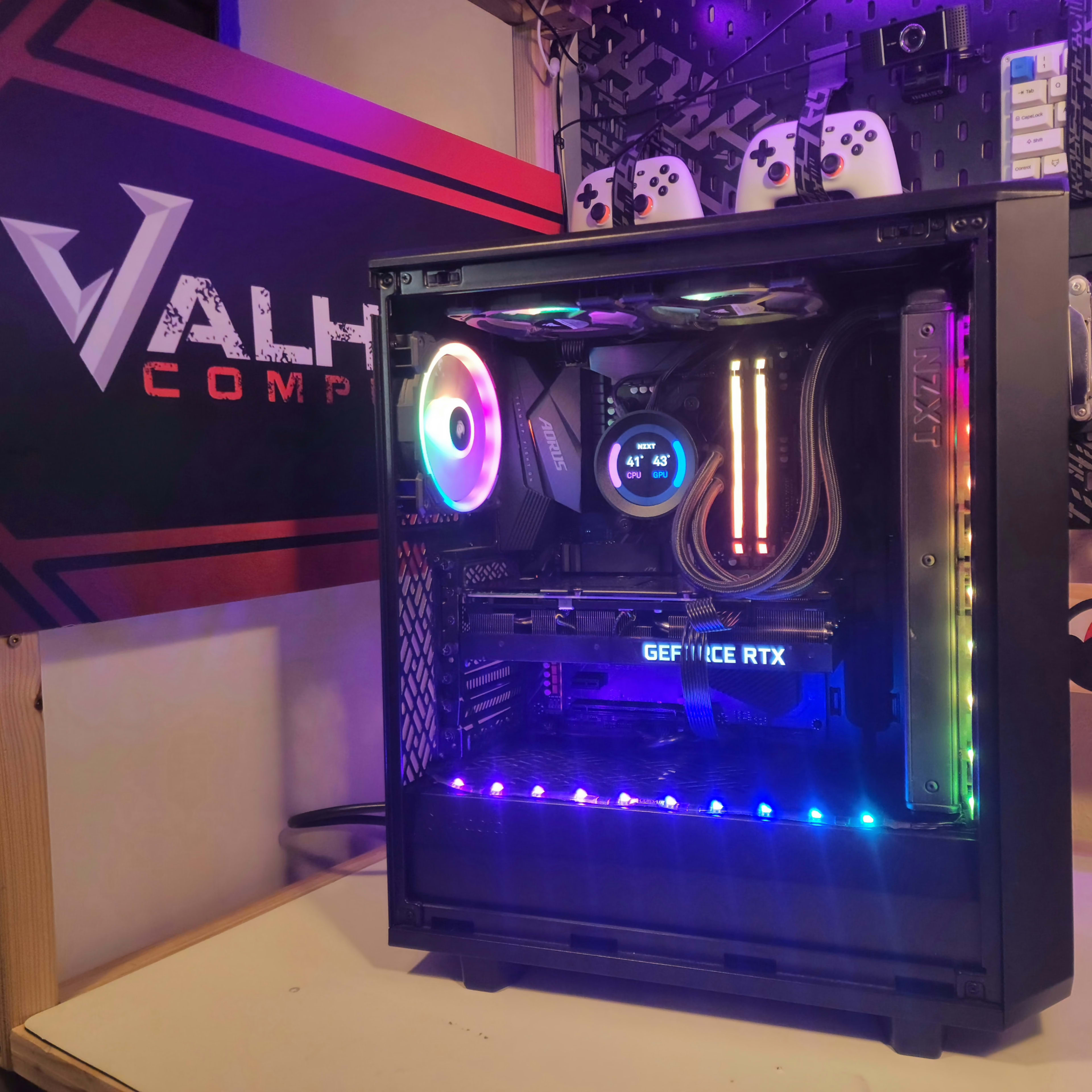 5950x | 3080 - Custom Gaming Computer / workstation by Valhaya PC RTX Ryzen 9 liquid cooled