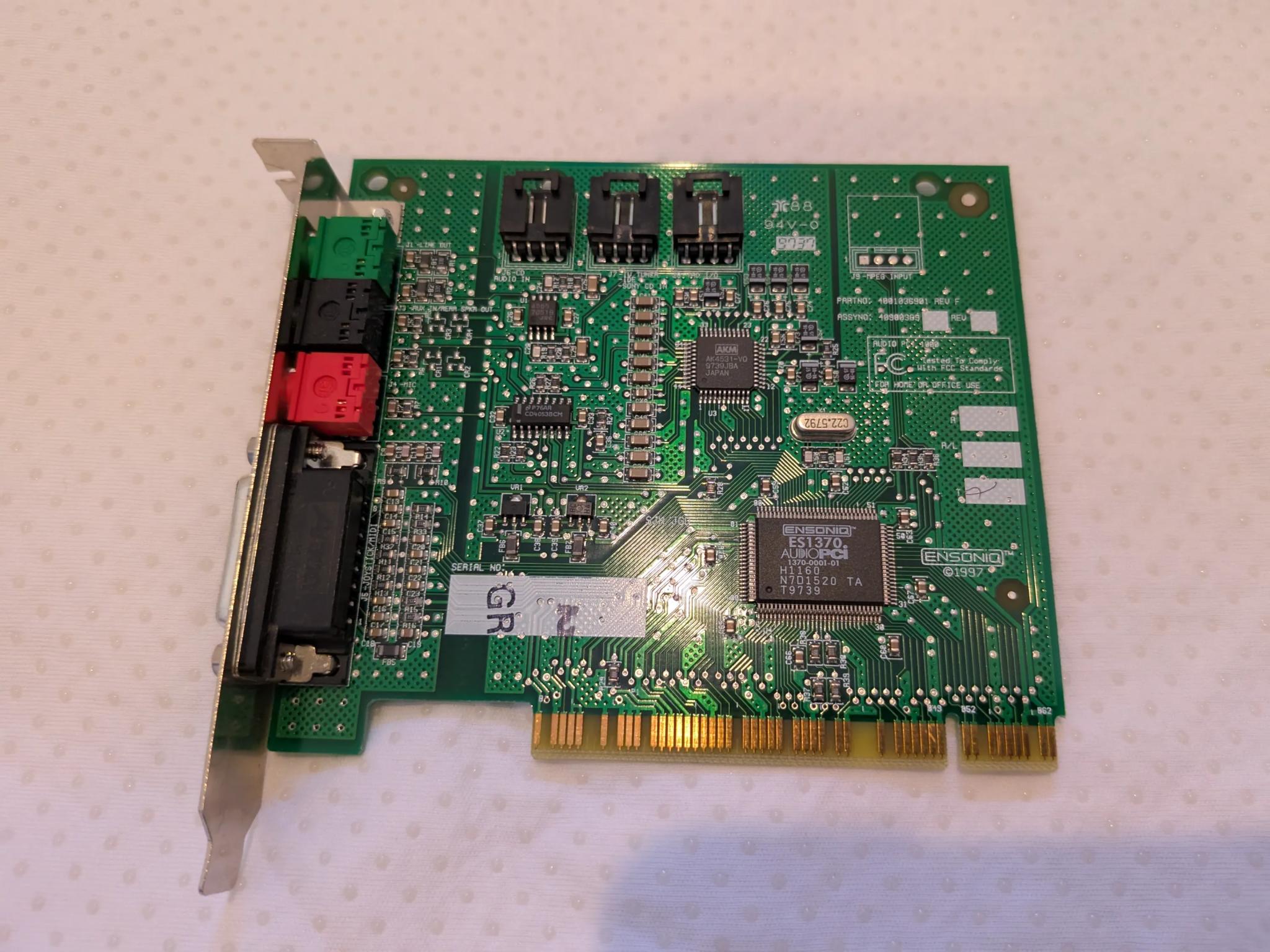 Creative Sound Blaster X-Fi Titanium Fatality Audio Card