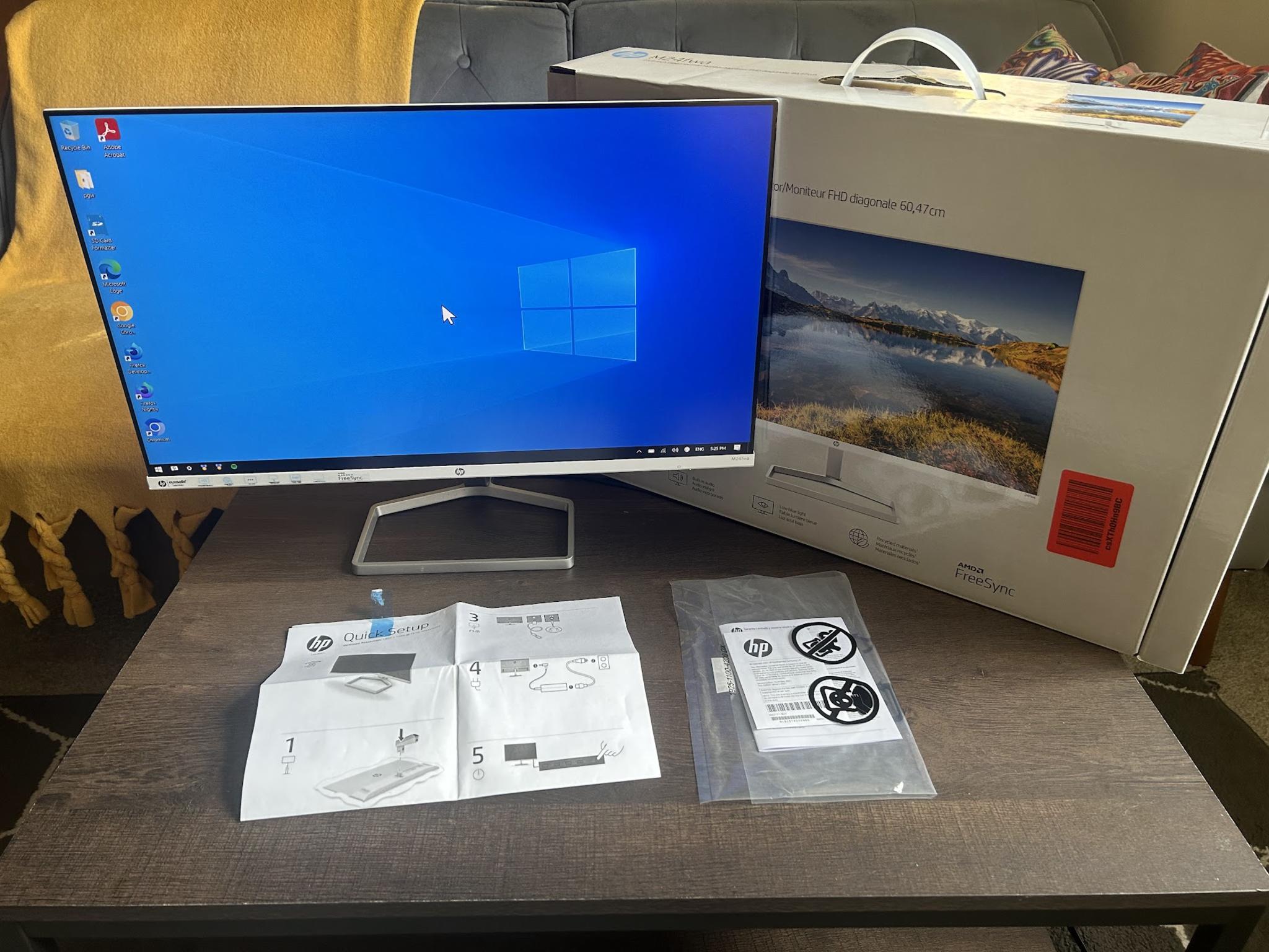 HP/フルHD液晶モニター/M24fwa/23.8インチ　ホワイト　白 Amazon.co.jp: HP モニター M24fwa 23.8インチ フルHD 超薄型 非