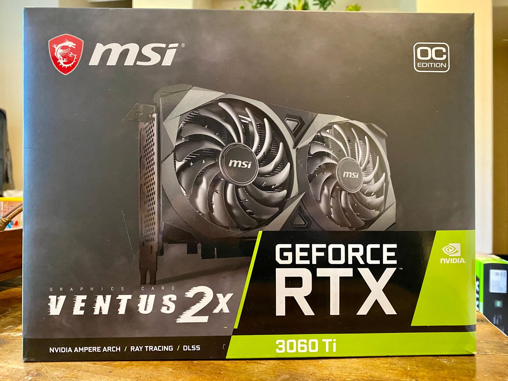 MSI RTX 3060 Ti - VENTUS 2X | Jawa