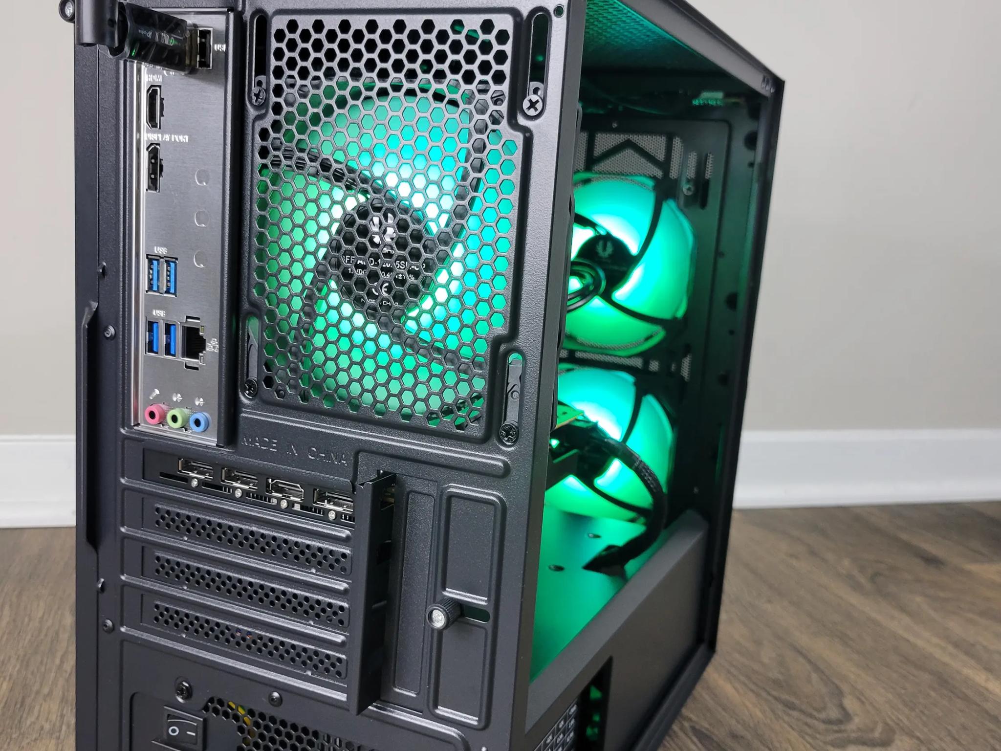 ゲーミングPC Core i3 12100F RX7600 メモリ16GB PASOUL ゲーミングPC ホワイト プレーン GeForce RTX4060 第13