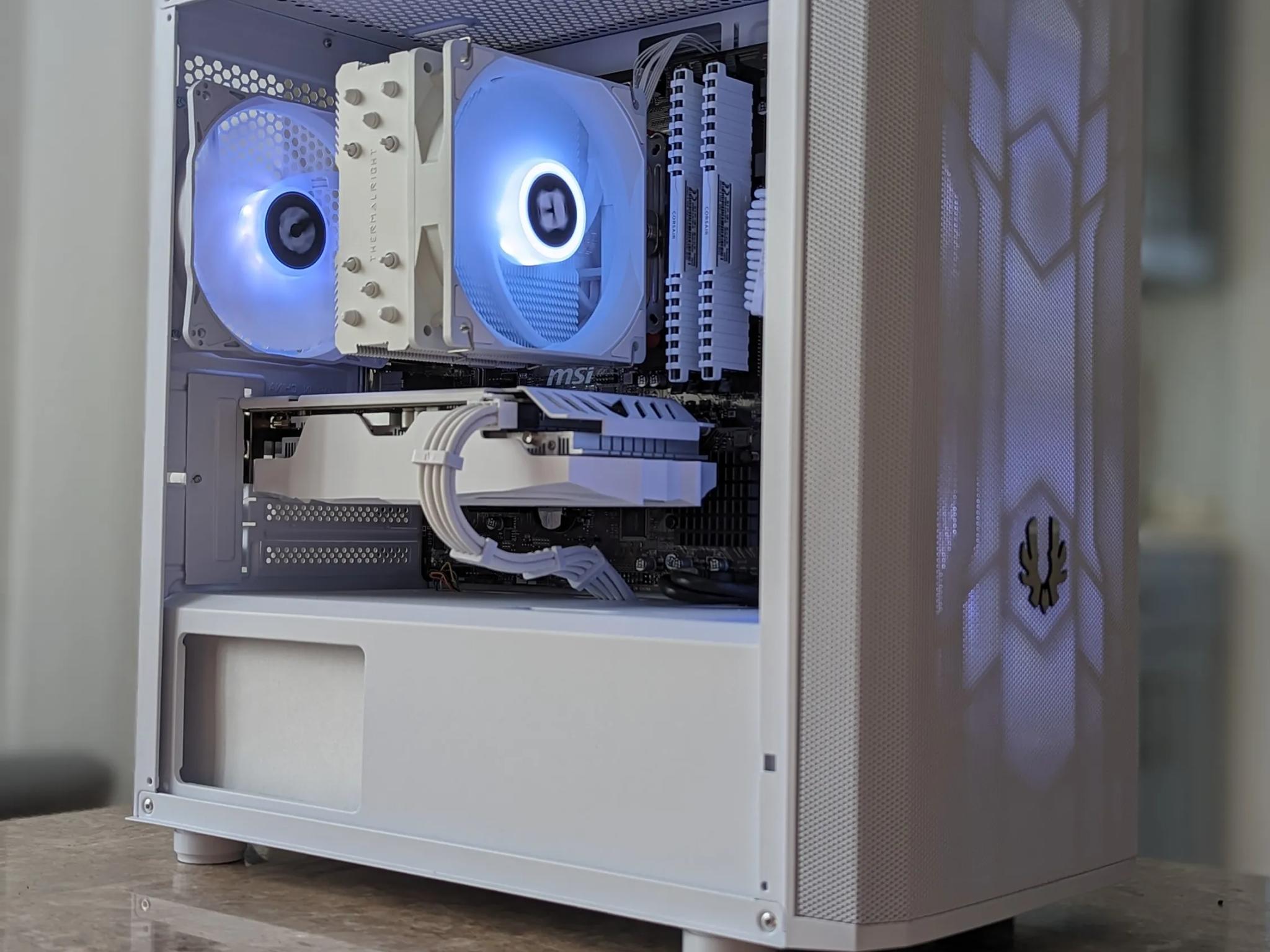 Ryzen 5 2600, RX 5500XT White Gaming/Streaming PC | Jawa
