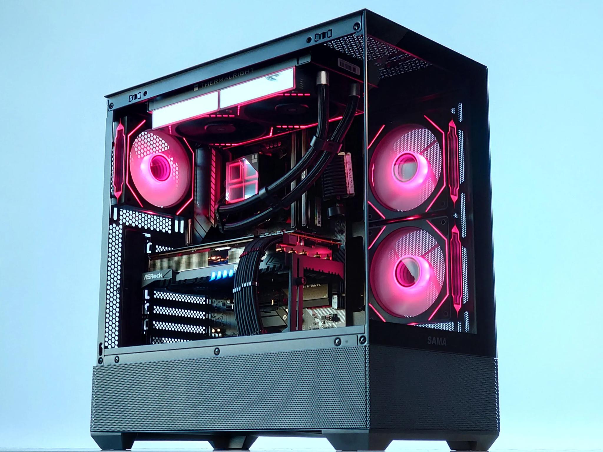 【新品】RX7800xt ryzen7 5700x3d 💧🧬Liquid Cooled Gaming PC🚀 AMD RX 7800 XT 16GB🚀AMD Ryzen