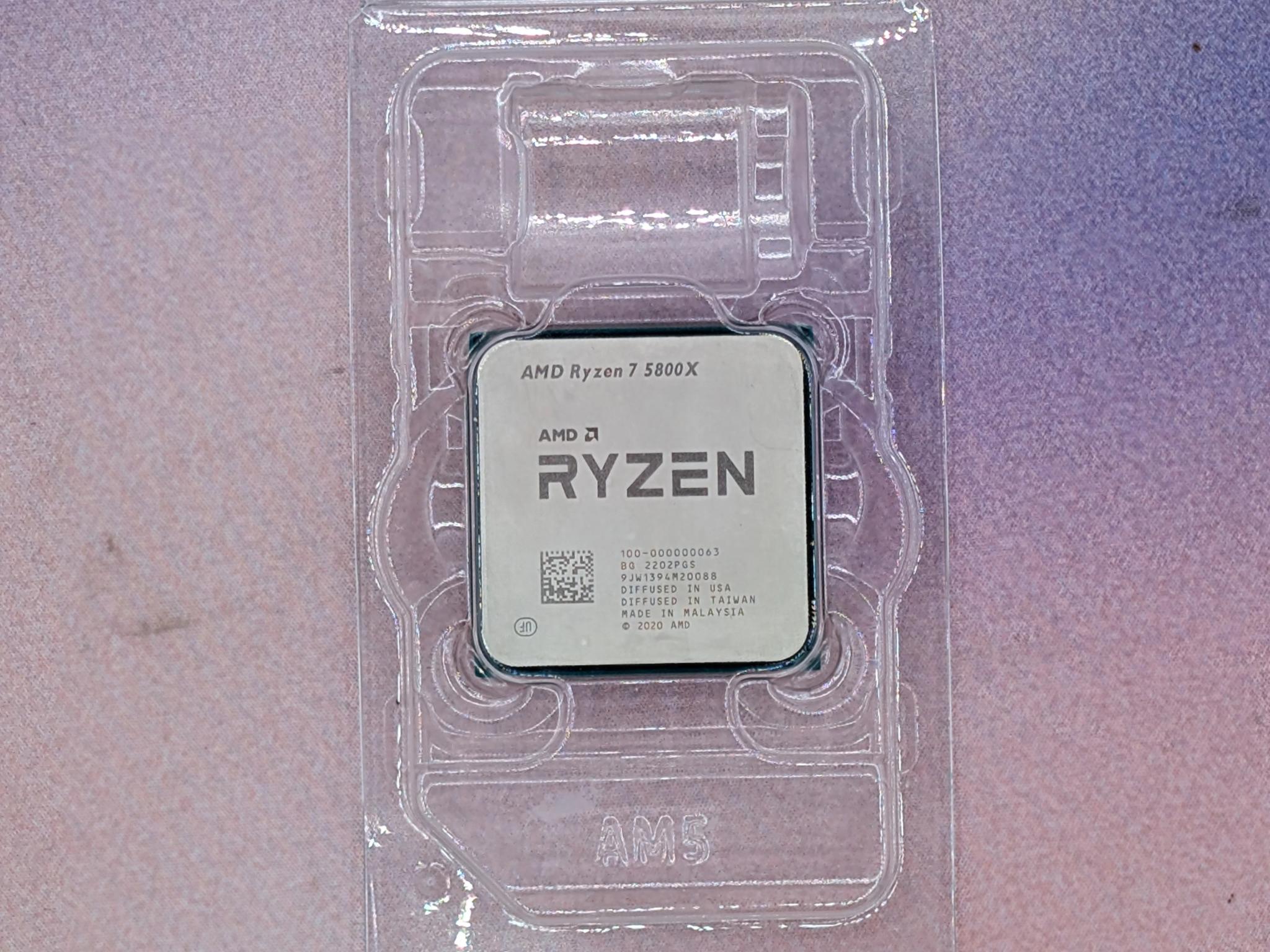 PCパーツ AMD - AMD Ryzen 7 5800X AMD Ryzen 7 5800X 8-Core 3.8 GHz Socket AM4 105W 36MB Cache