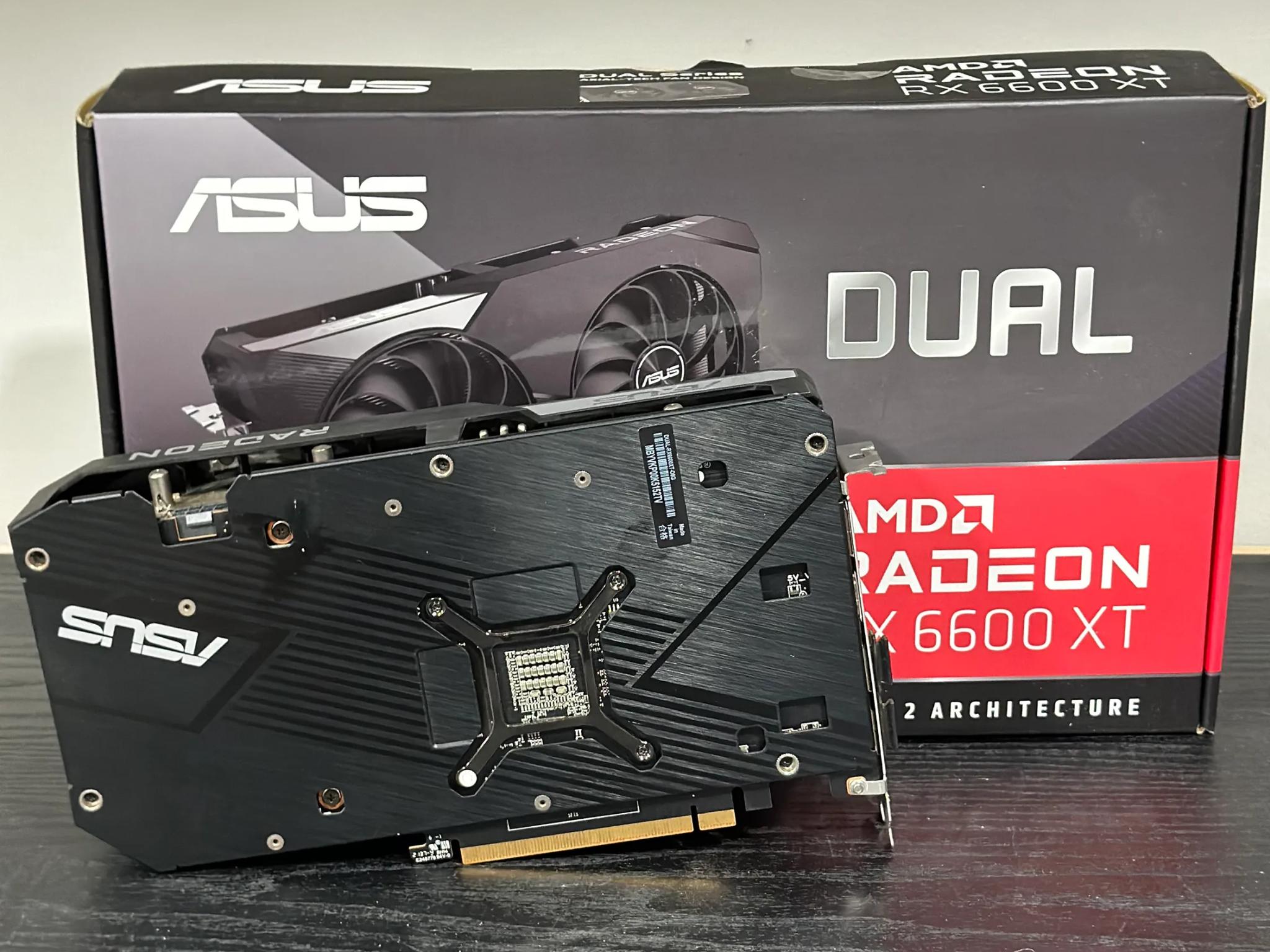 ASUS Dual Radeon RX 6600 XT 8GB GDDR6 PCI Express 4.0