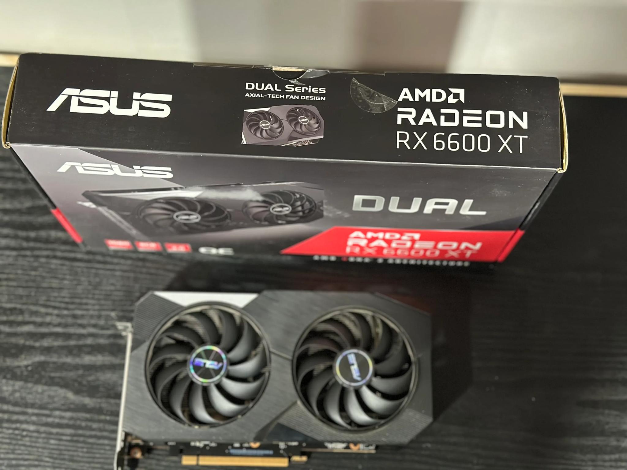 ASUS Dual Radeon RX 6600 XT 8GB GDDR6 PCI Express 4.0