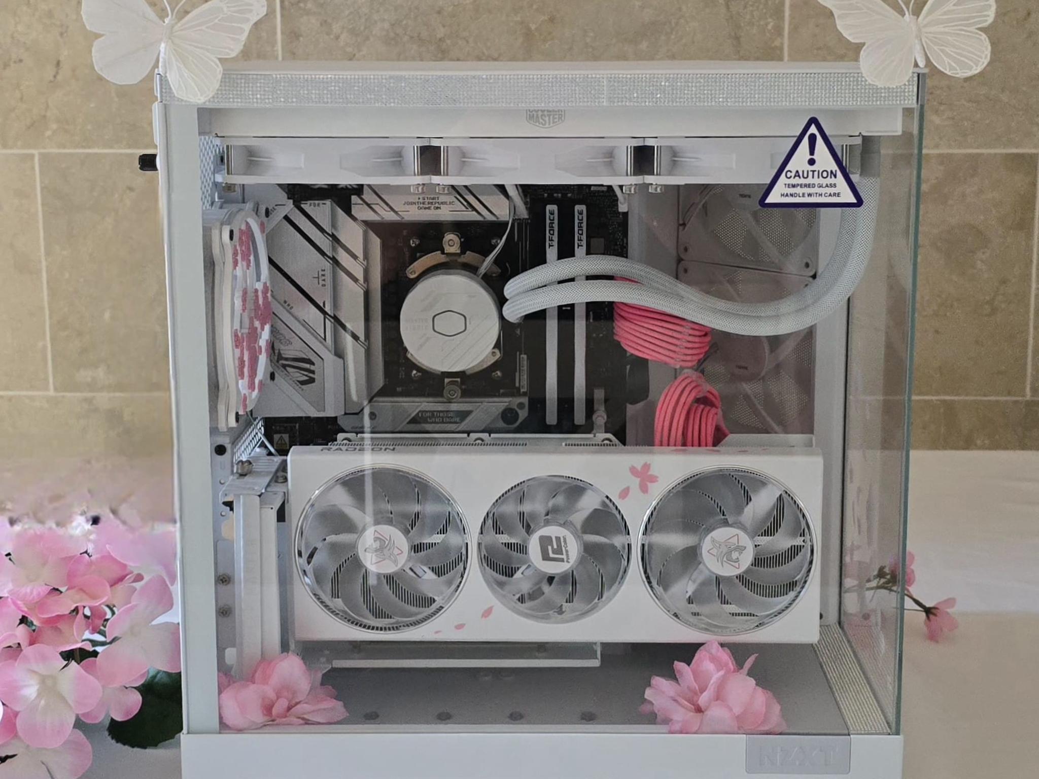 【SAKURA】オーダーPC Sakura Pc 🌸🌸🌸 7800X3D + 7800XT (Sakura Version) | Jawa