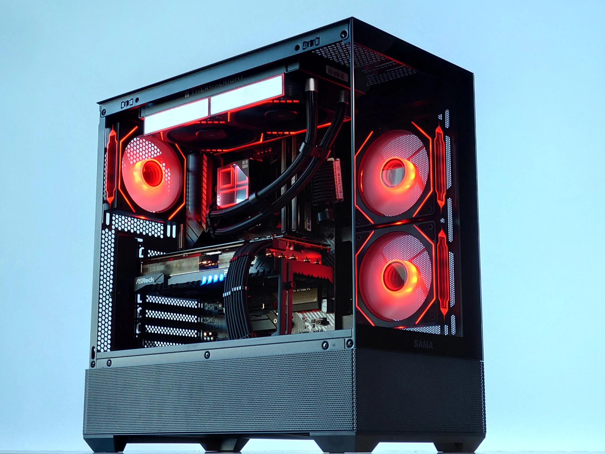 💧🧬Liquid Cooled Gaming PC🚀 AMD RX 7800 XT 16GB🚀AMD Ryzen