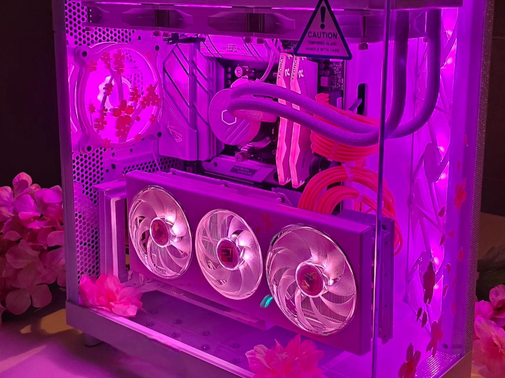 【SAKURA】オーダーPC Sakura Pc 🌸🌸🌸 7800X3D + 7800XT (Sakura Version) | Jawa