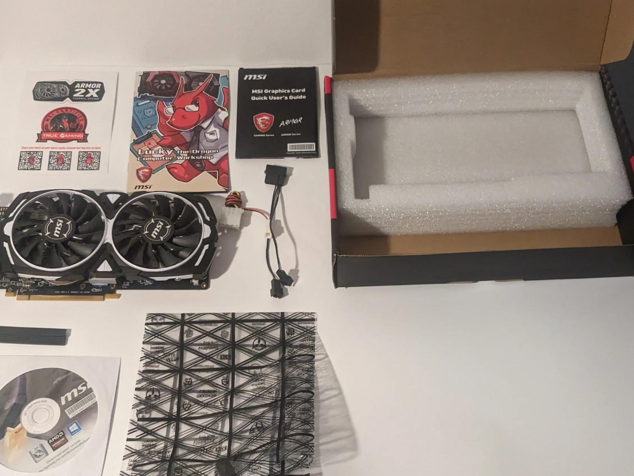 MSI Radeon Armor Rx 570 8GB | Jawa