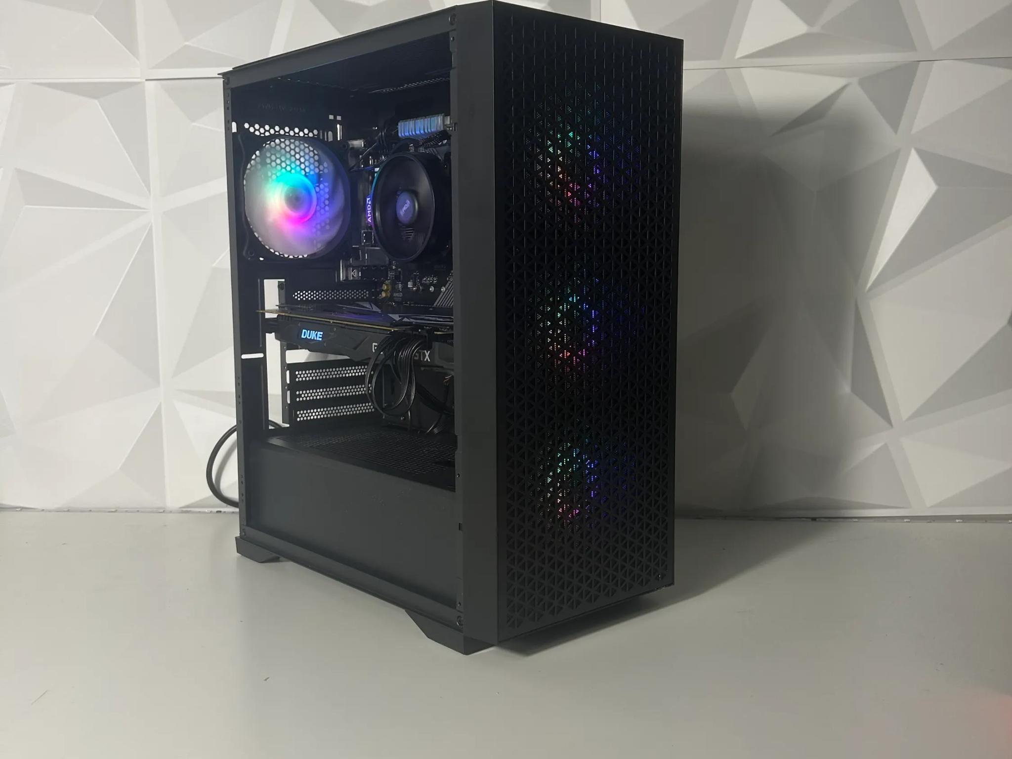 RYZEN5 2600 gtx1070 ゲーミングPC Custom Gaming PC Computer NZXT H510 Black Ryzen 5 2600 3.4
