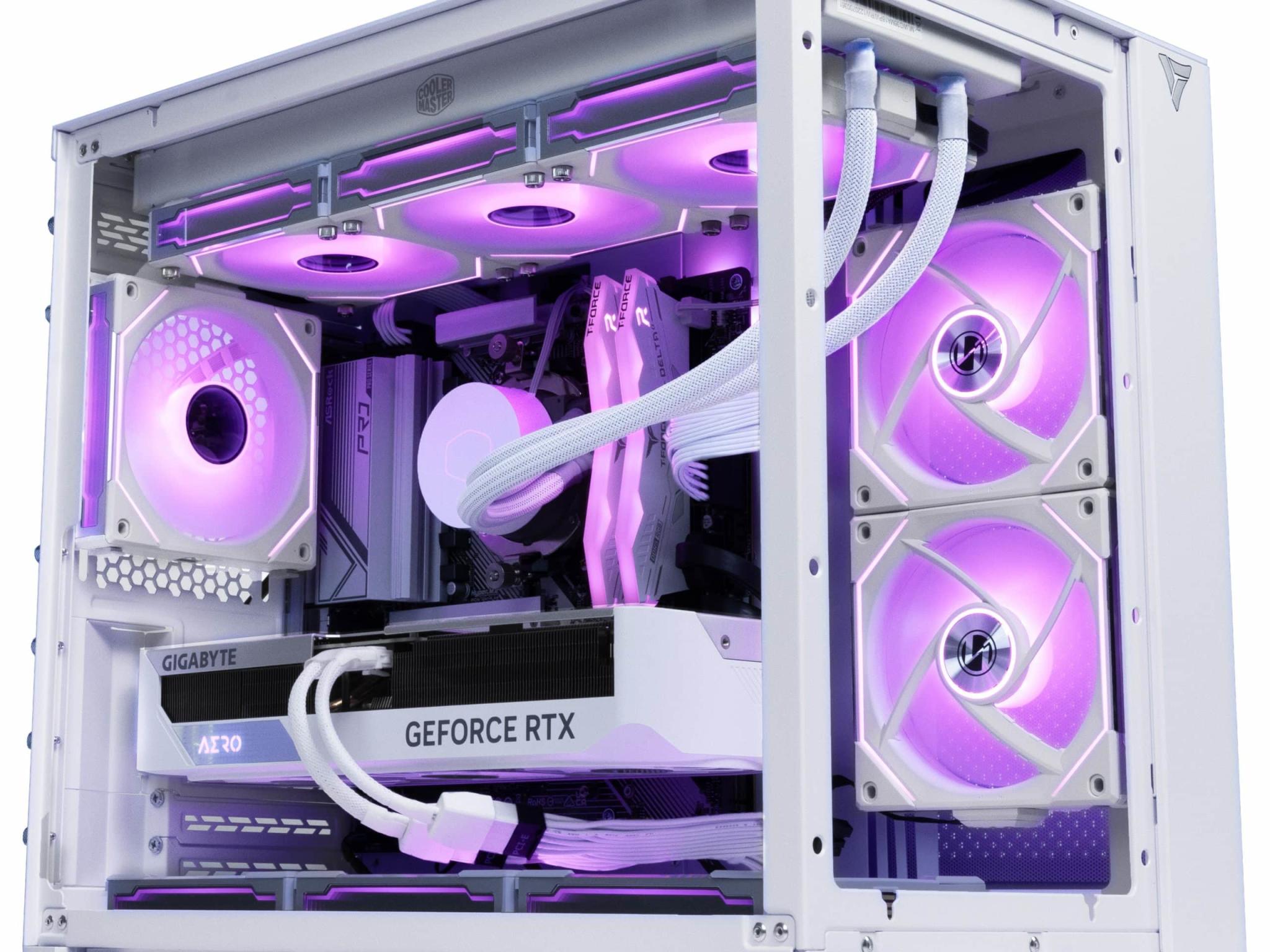 V様　ゲーミングPC RYZEN7 7800X3D RTX4080 SUPER RTX 4080 SUPER Gaming PC: 32GB, 2TB SSD, 7800X3D, Glass, RGB