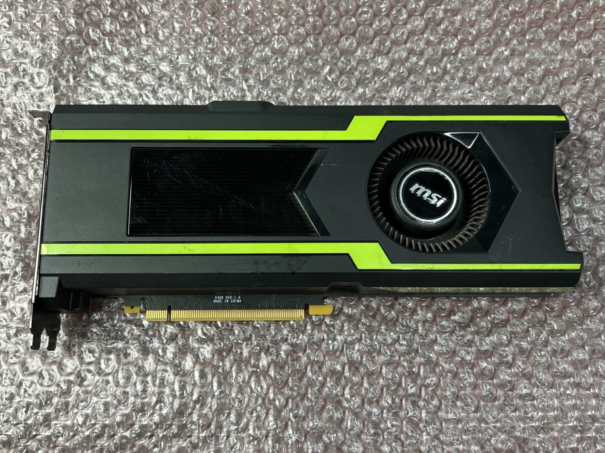MSi Aero GTX 1080 Ti graphics card. | Jawa