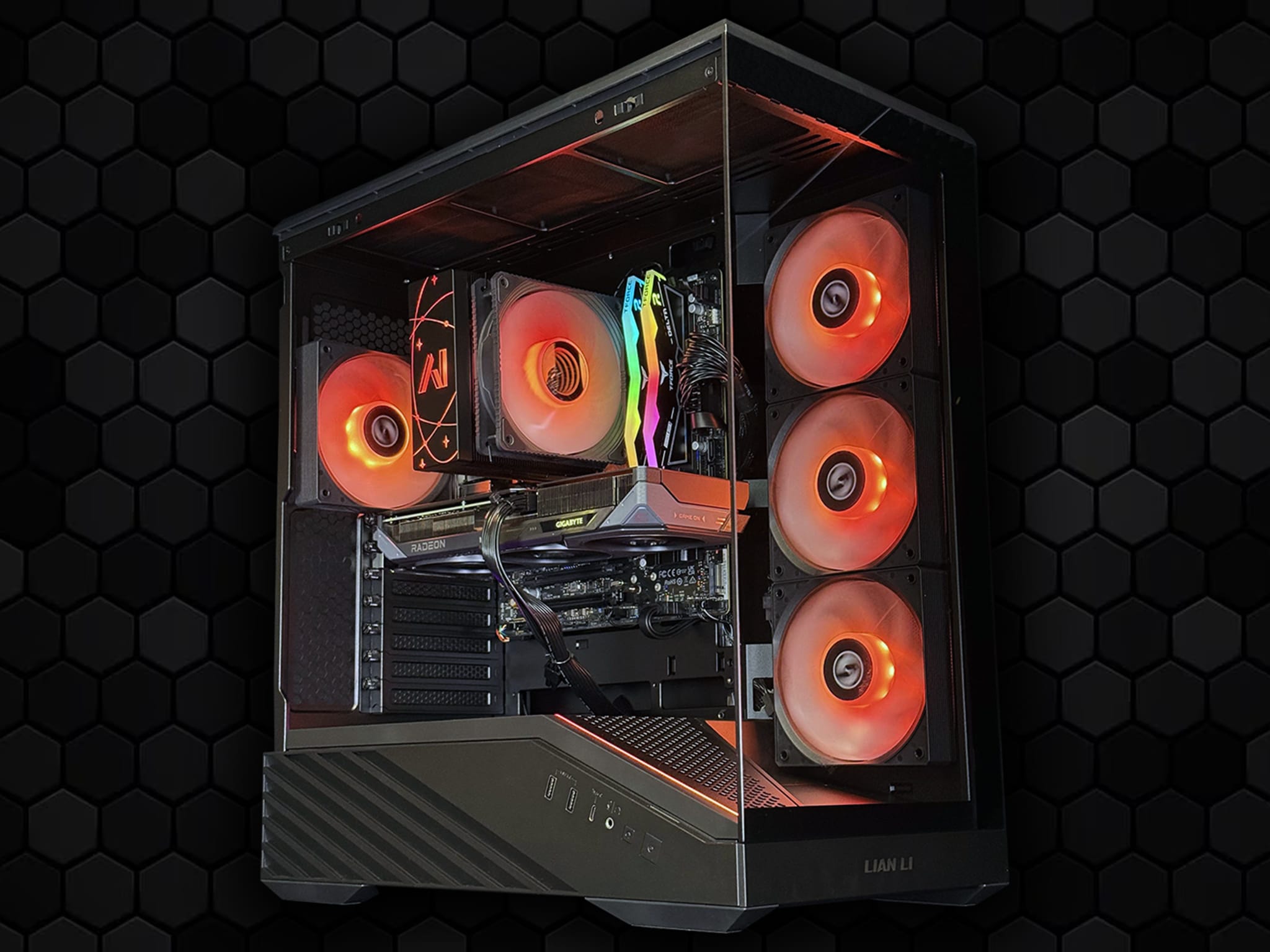 自作PC Ryzen 5 5600G/16GB/SSD 1TB/10GbE ZHIC Gaming Desktop PC, AMD Ryzen 5 5600G, 16GB RAM, 1TB SSD