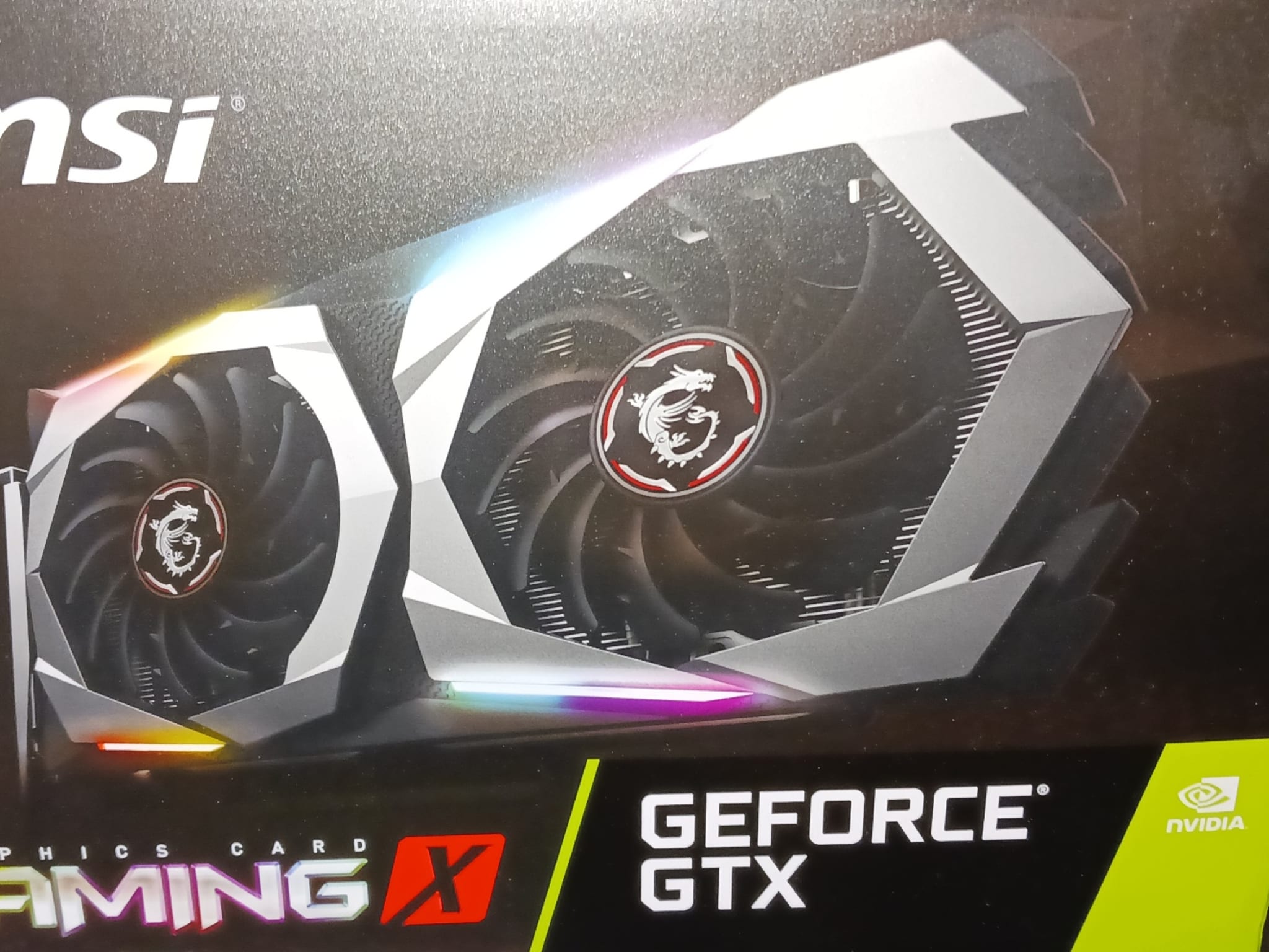 PCパーツ MSI GTX 1660 SUPER  6G GeForce GTX 1660 SUPER GAMING X