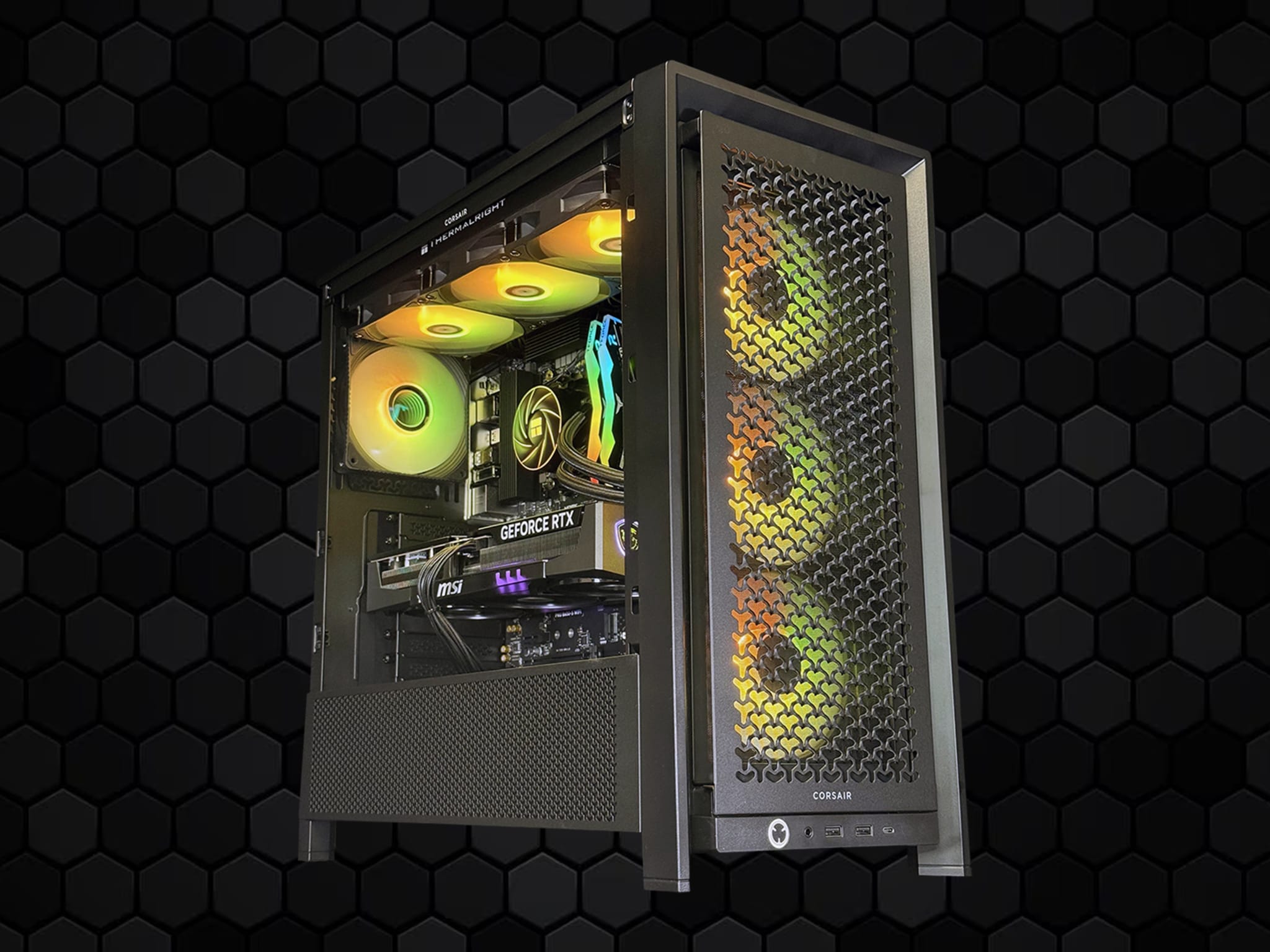 ゲーミングPC/7800X3D RTX5070Ti 48GB NVMe 1TB Gaming PC Ryzen 7 7800X3D 48GB RAM 1TB SSD RTX 5060 Ti 16GB