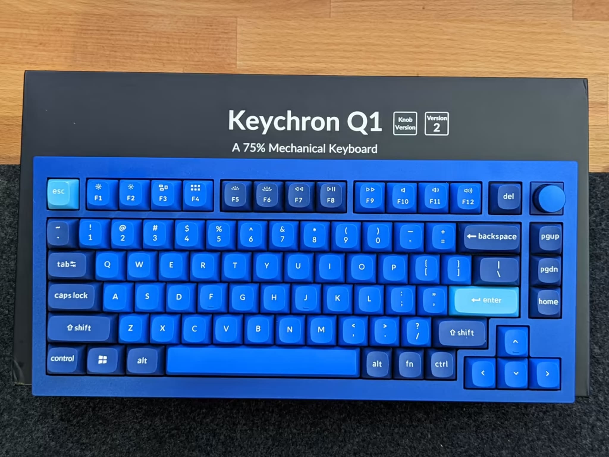 キーボード Keychron Q1 Ver2 Keychron Q1 QMK カスタム メカニカル キーボード - バージョン