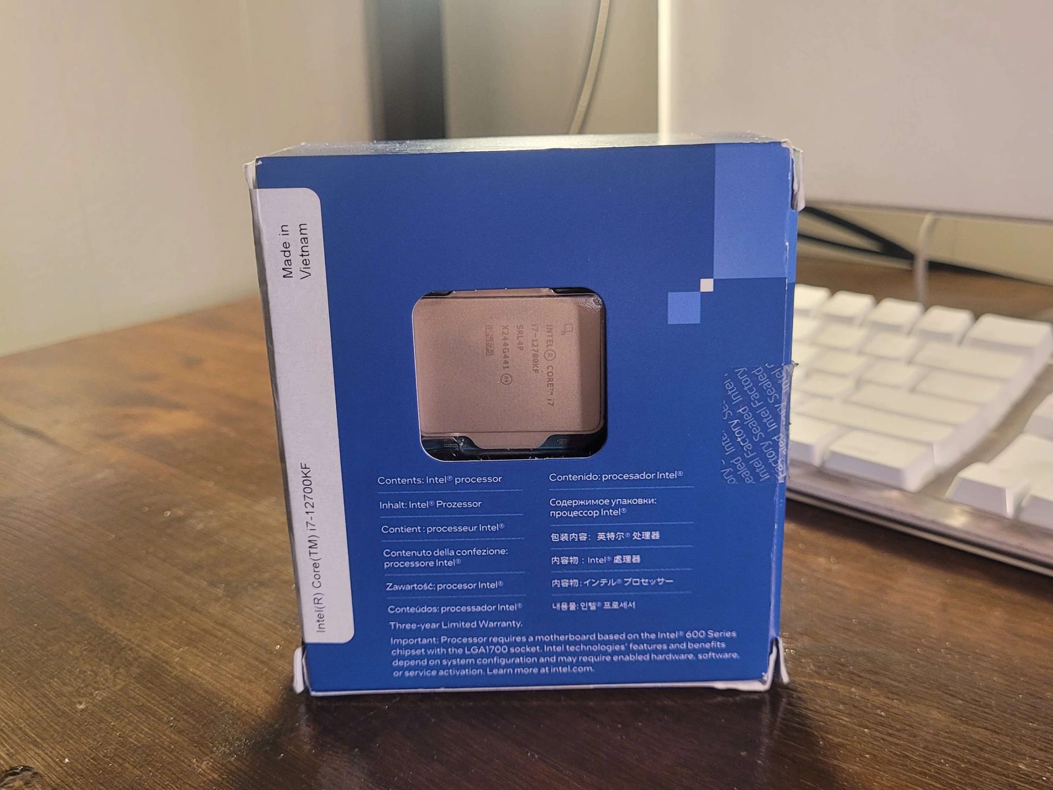【新品未使用】INTEL Core i7 12700KF 新品未使用】INTEL Core i7 12700KF｜Yahoo!フリマ（旧PayPay