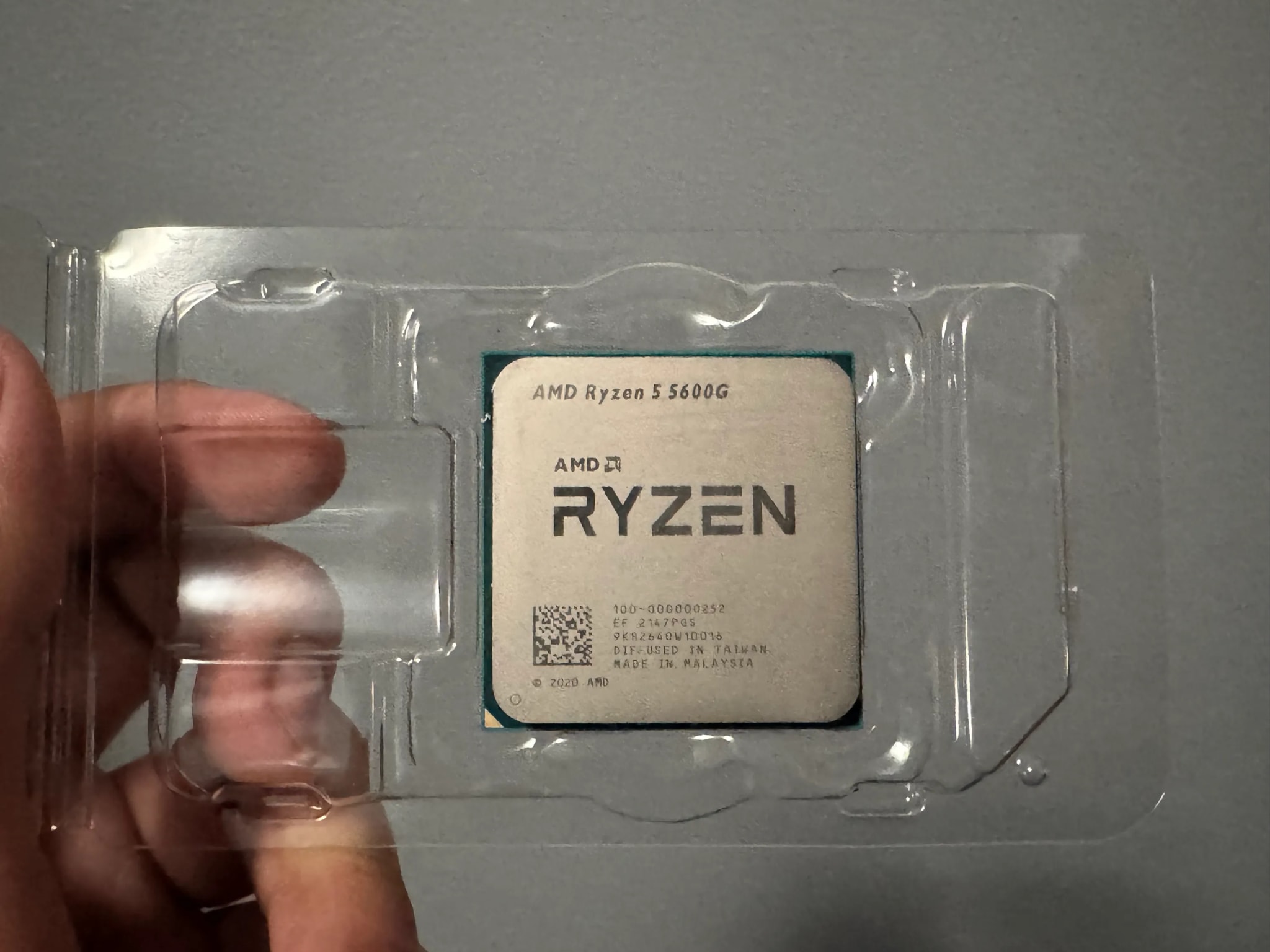 AMD Ryzen 5 5600G CPU/APU AM4 3.9 GHz Used - With Stock