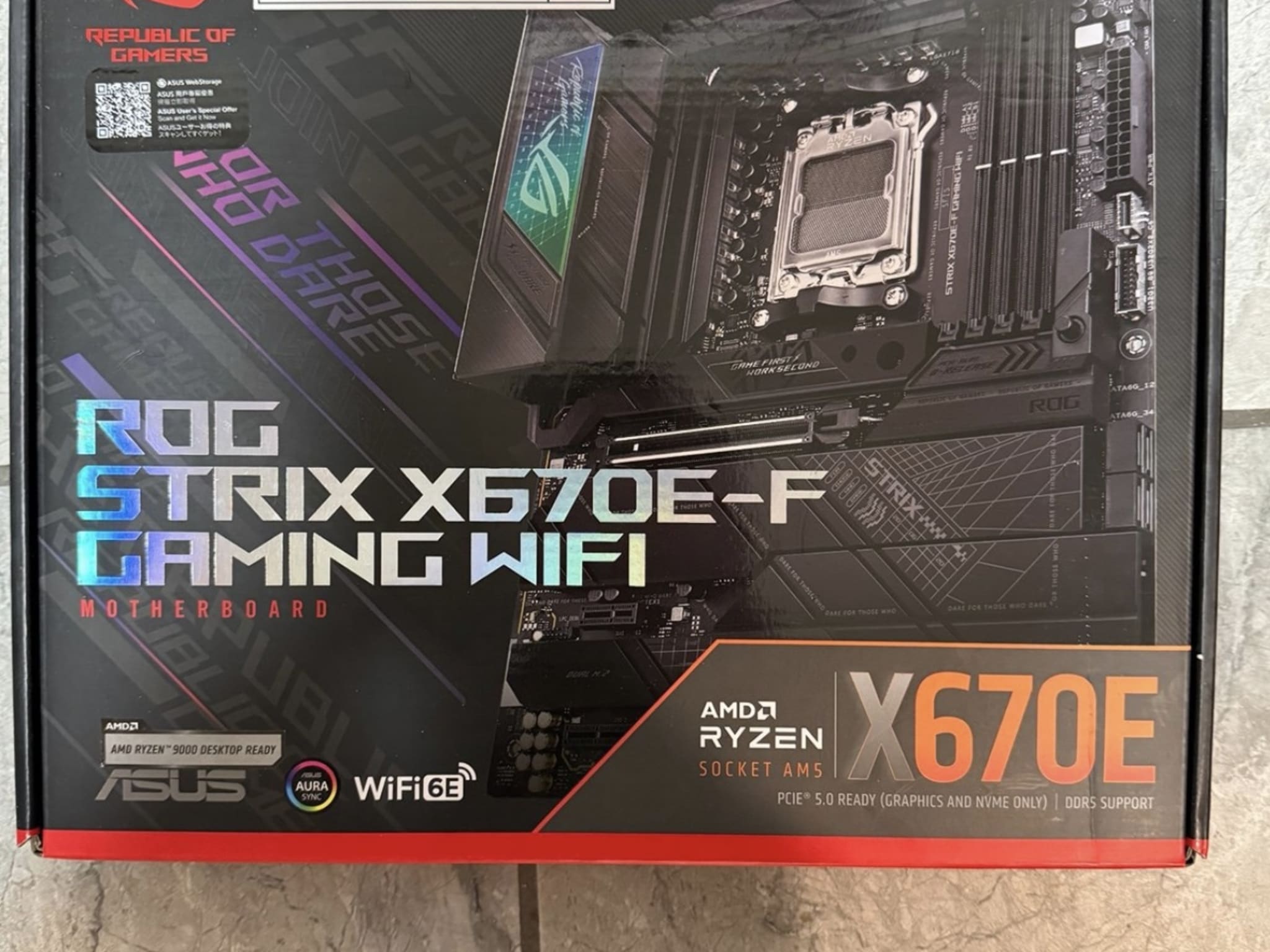 Rog strix x670e-f gaming WiFi | Jawa