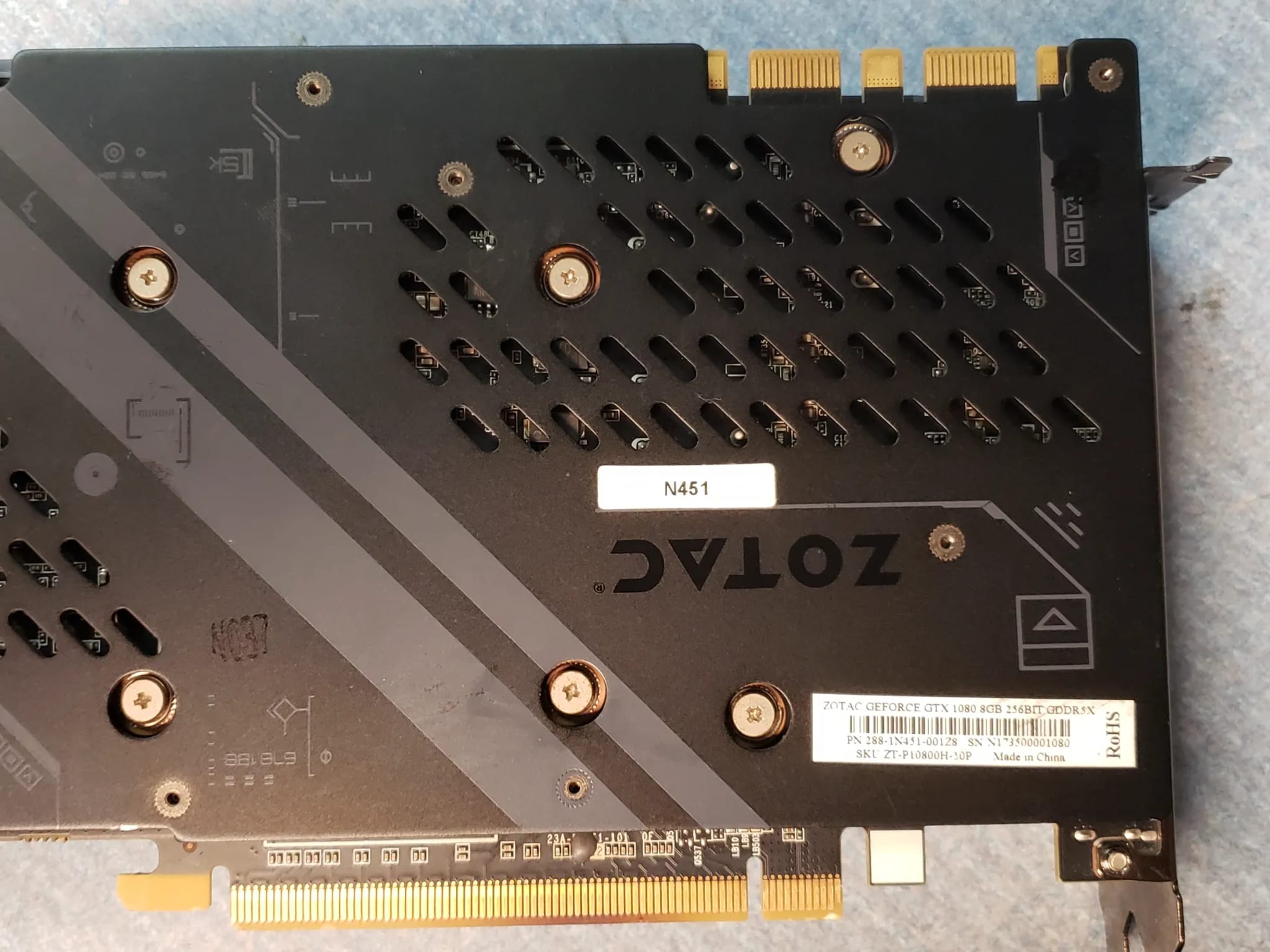 Zotac GTX 1080 mini graphics card. | Jawa