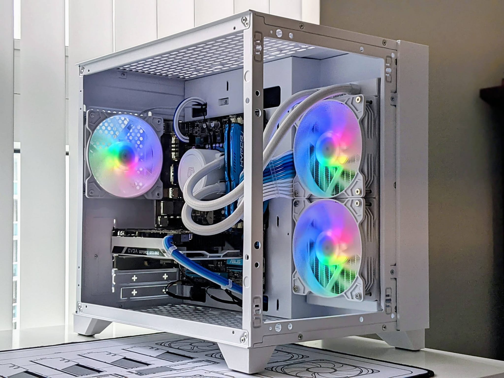 Icicle | GTX 1060 3GB/ Watercooled i7-3770 4c/8t White